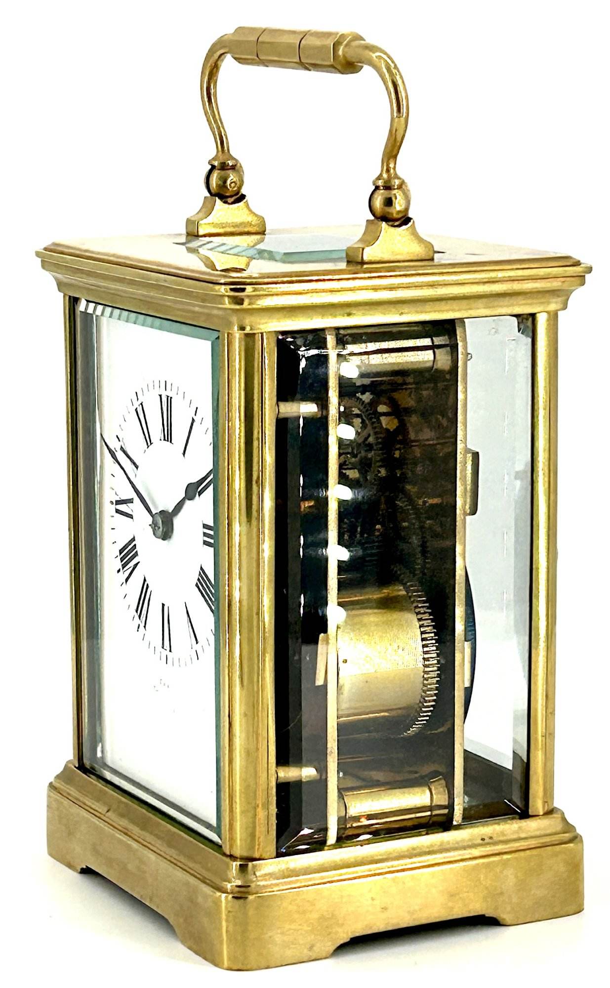 Wonderful Large Victorian Striking Carriage Clock – French 8-Day Carriage Clock C1880 - Image 8