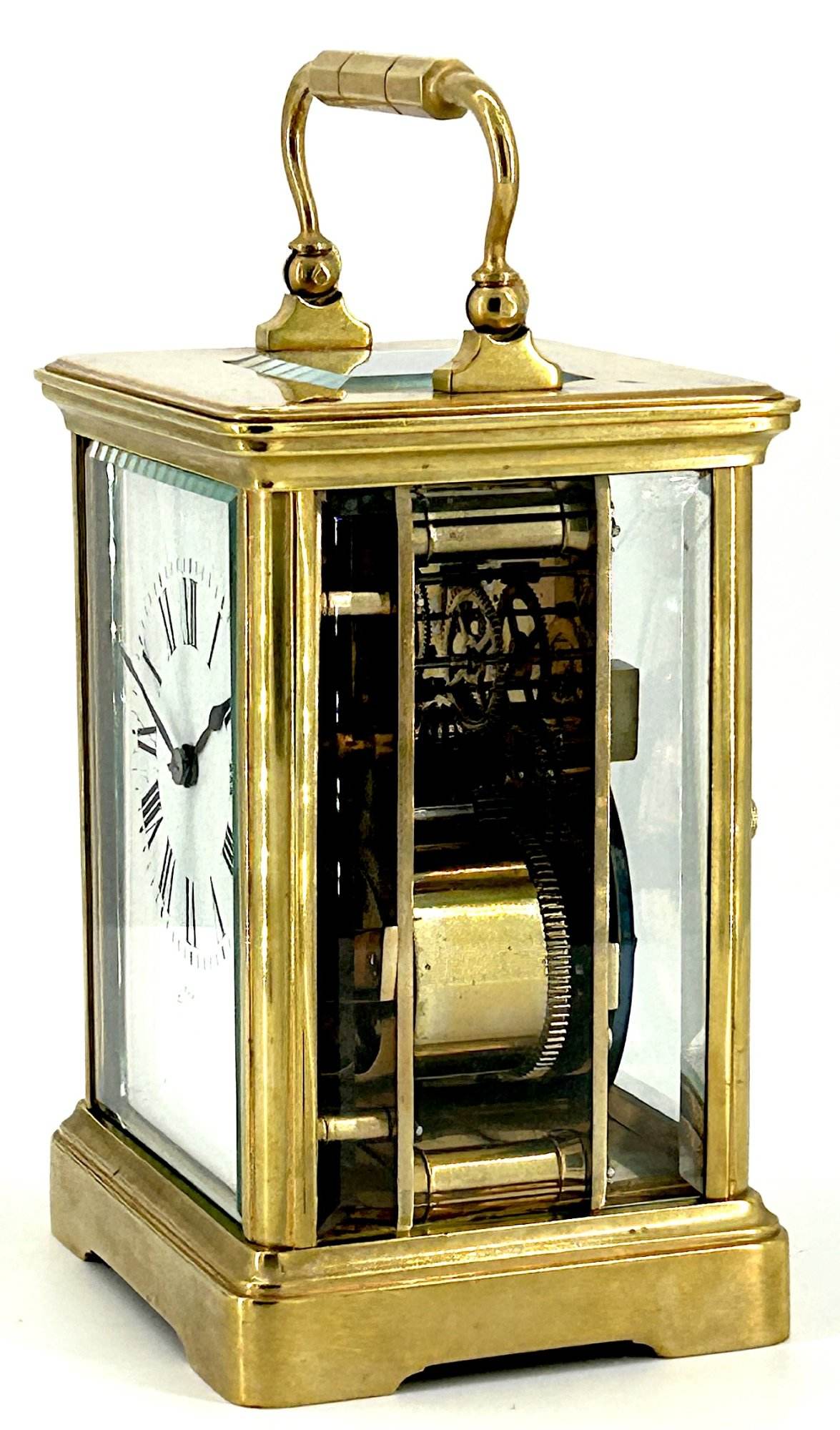 Wonderful Large Victorian Striking Carriage Clock – French 8-Day Carriage Clock C1880 - Image 9