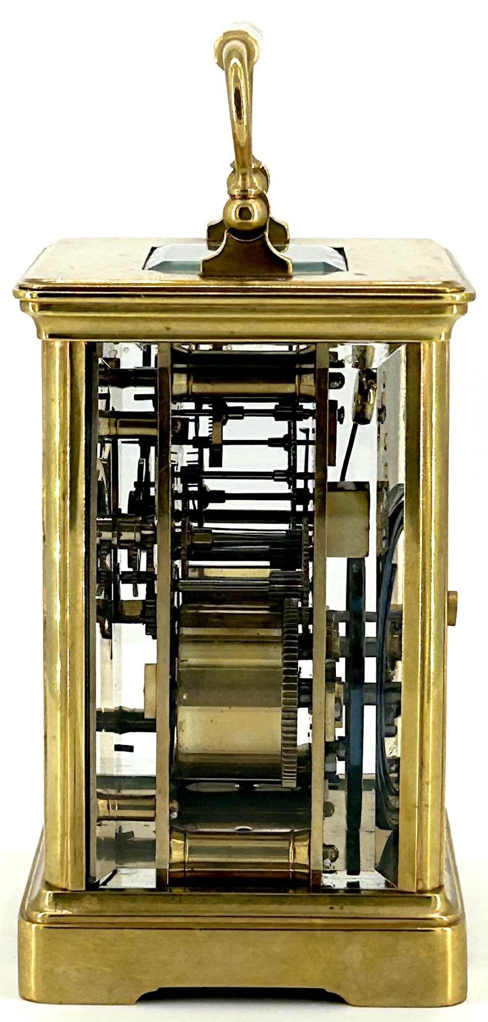 Wonderful Large Victorian Striking Carriage Clock – French 8-Day Carriage Clock C1880 - Image 10