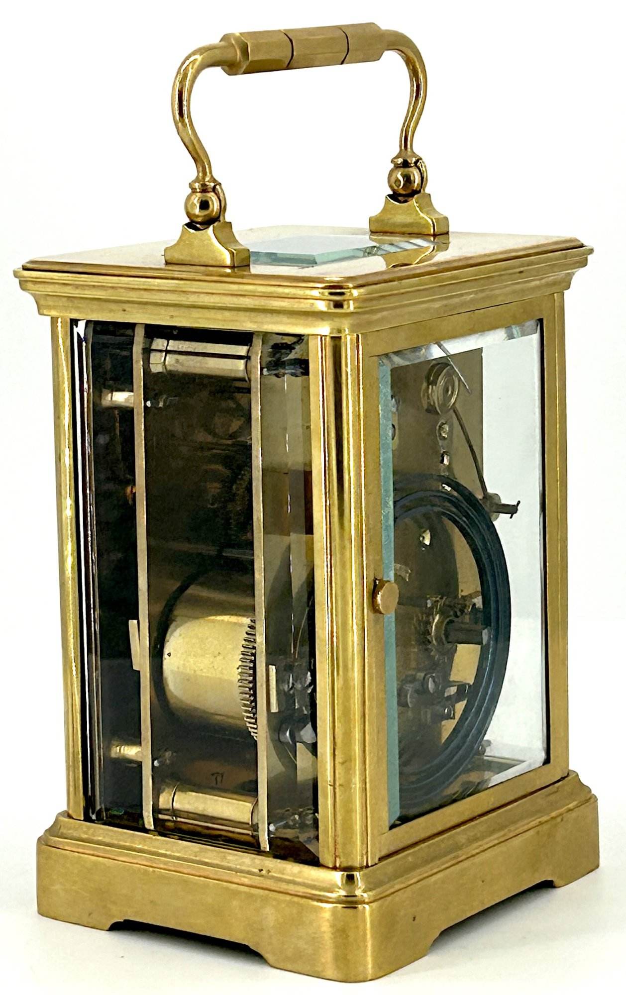 Wonderful Large Victorian Striking Carriage Clock – French 8-Day Carriage Clock C1880 - Image 11