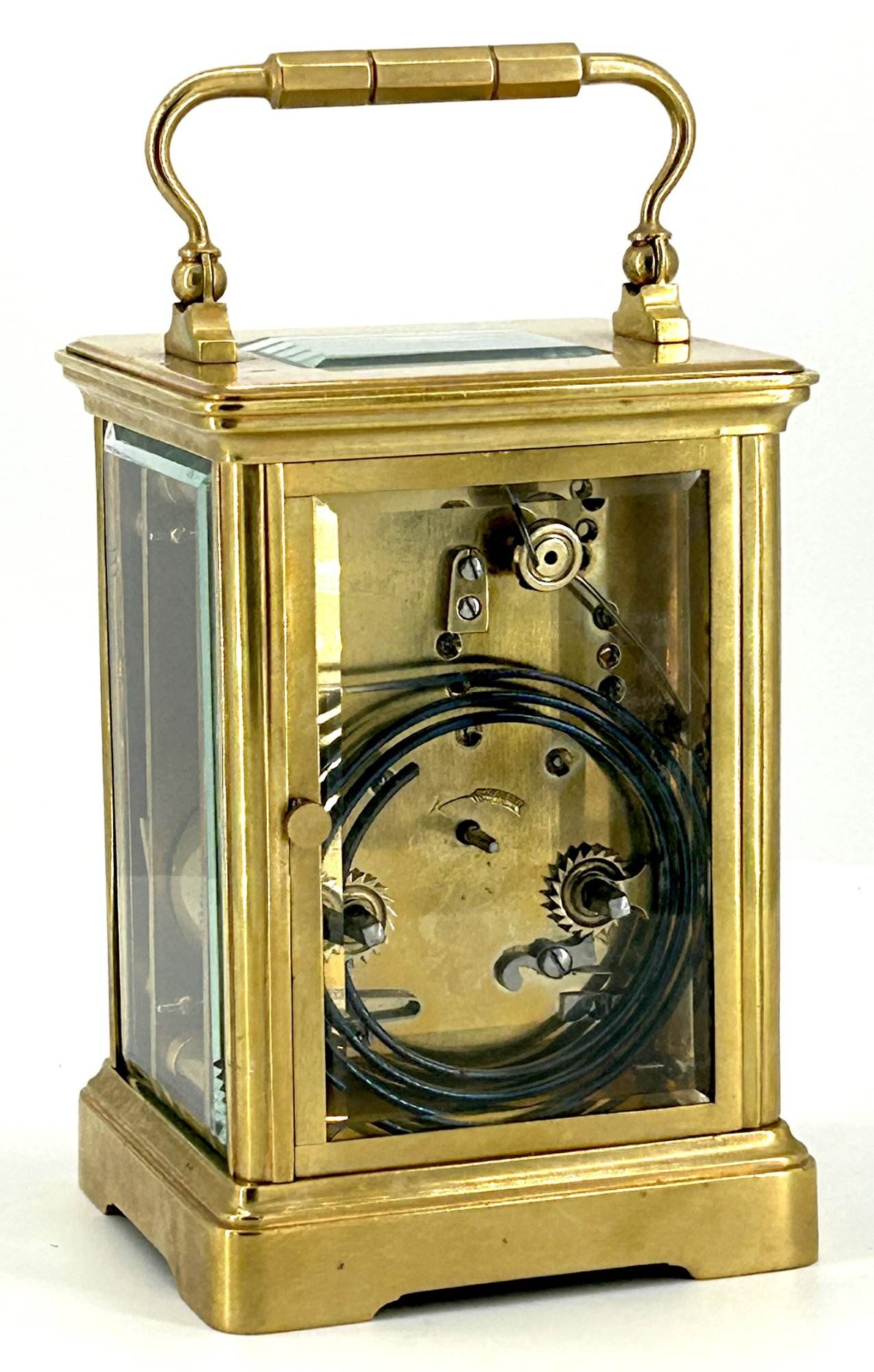 Wonderful Large Victorian Striking Carriage Clock – French 8-Day Carriage Clock C1880 - Image 12