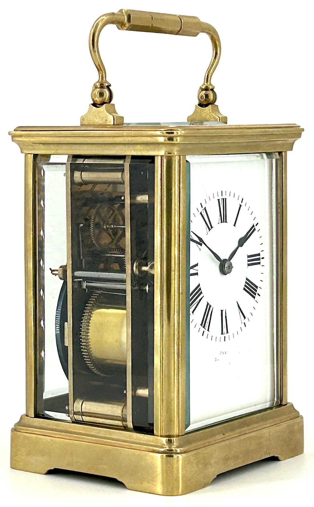Wonderful Large Victorian Striking Carriage Clock – French 8-Day Carriage Clock C1880 - Image 4
