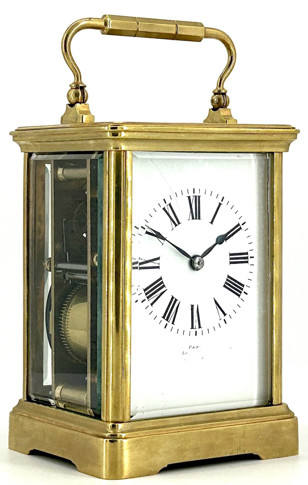 Wonderful Large Victorian Striking Carriage Clock