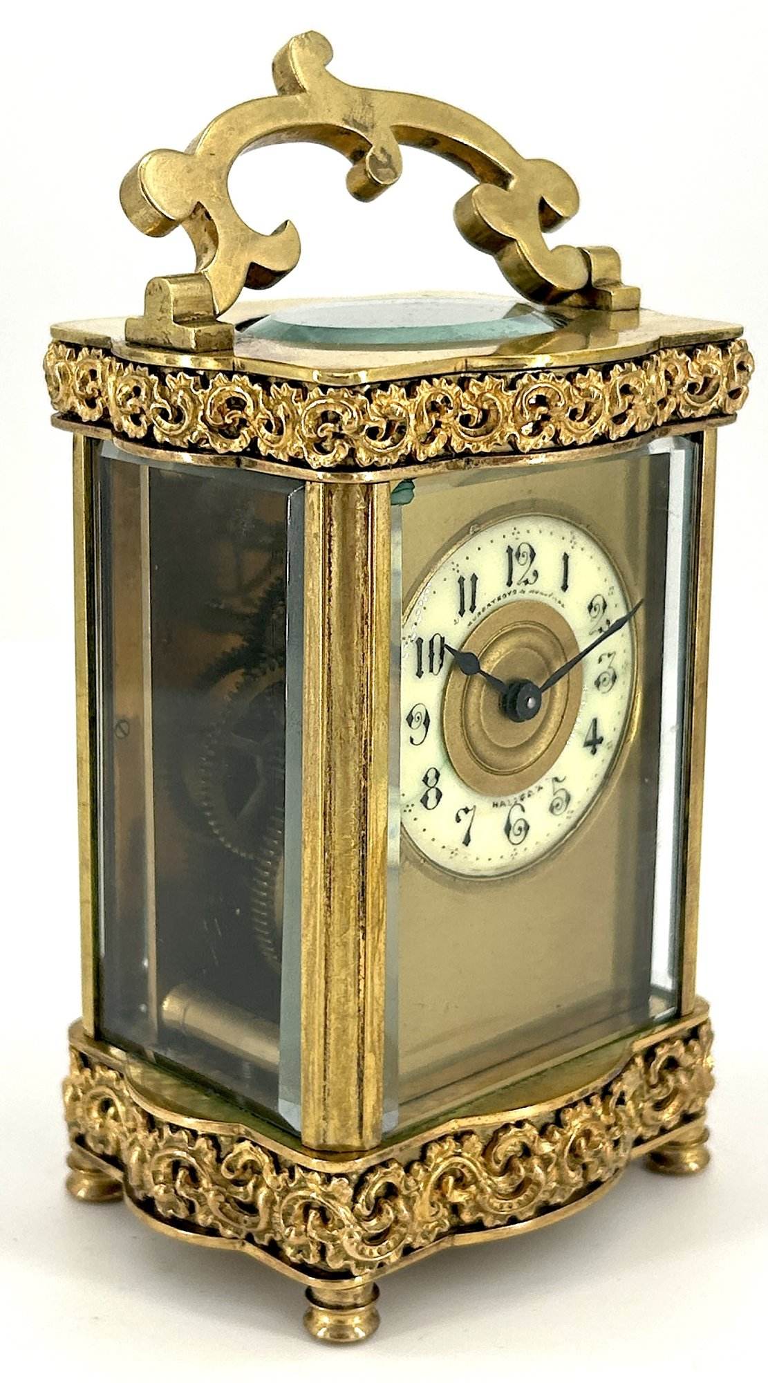 Serpentine Carriage Clock – French 8-Day Carriage Clock C1880