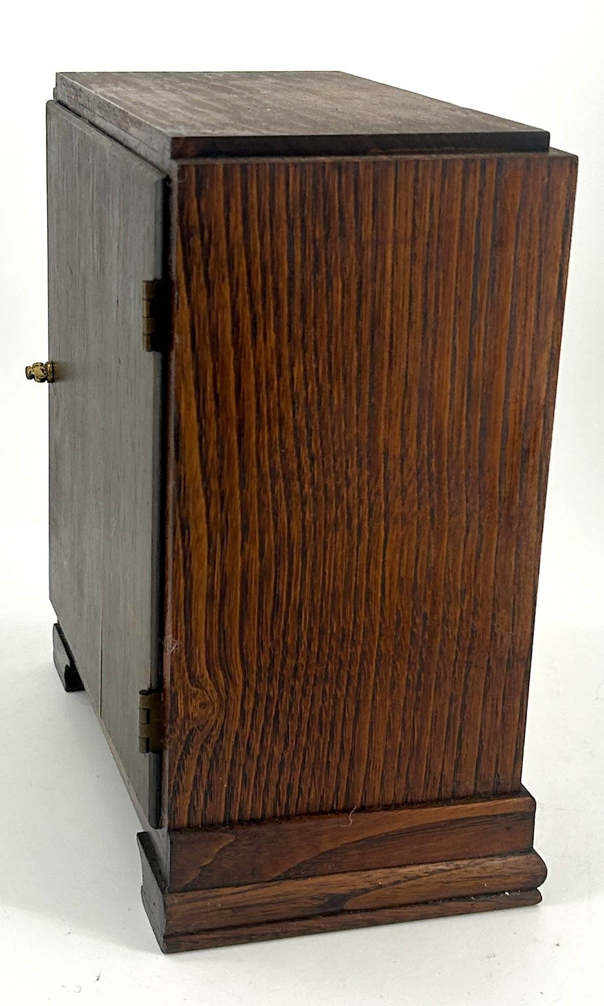Stylish Retro Elliot Oak Case Mantle Clock - Image 9