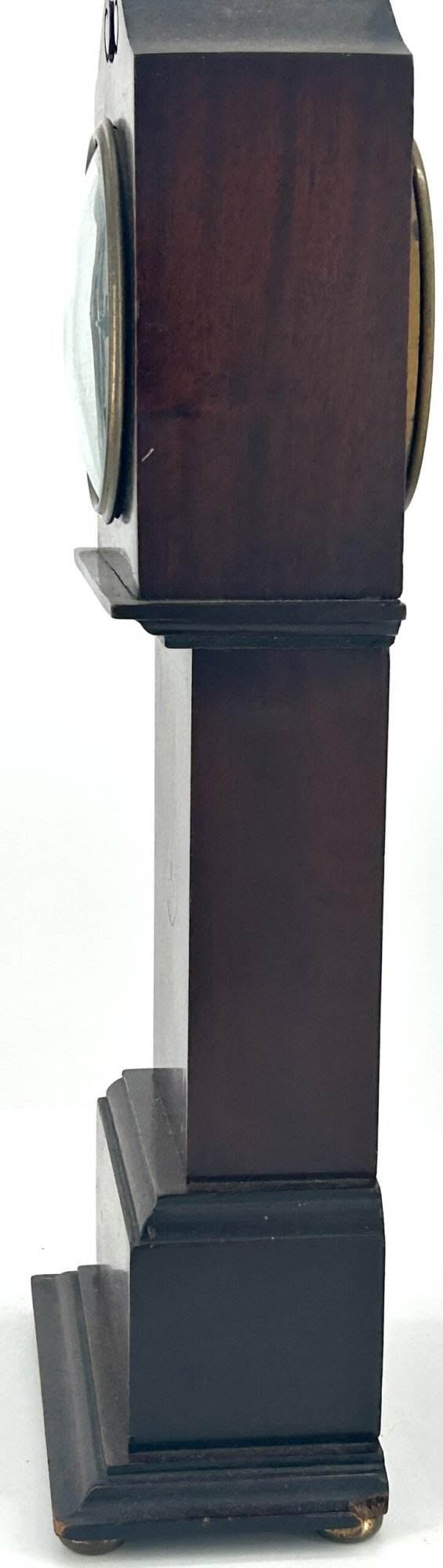 Lovely Miniature Longcase Mantel Clock – ca1900 - Image 12