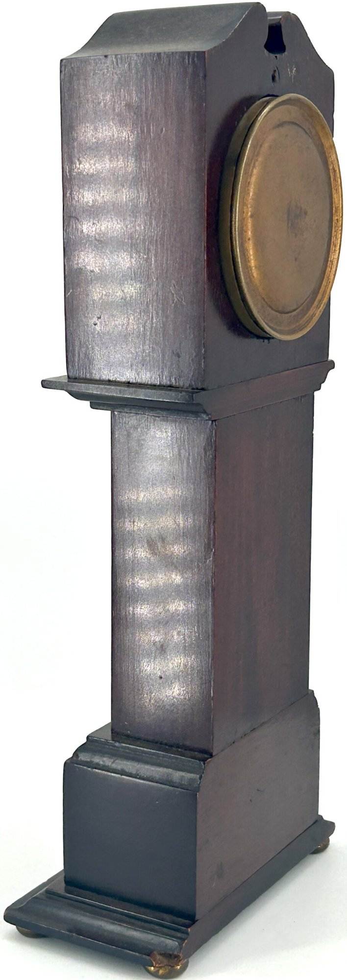 Lovely Miniature Longcase Mantel Clock – ca1900 - Image 11