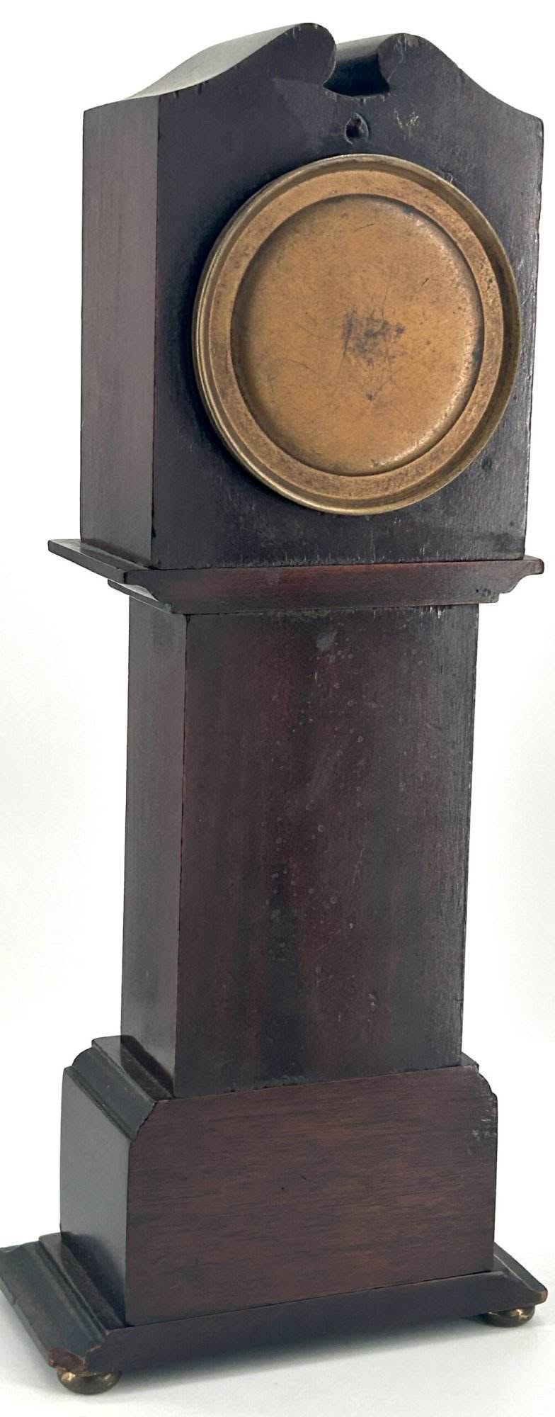 Lovely Miniature Longcase Mantel Clock – ca1900 - Image 10