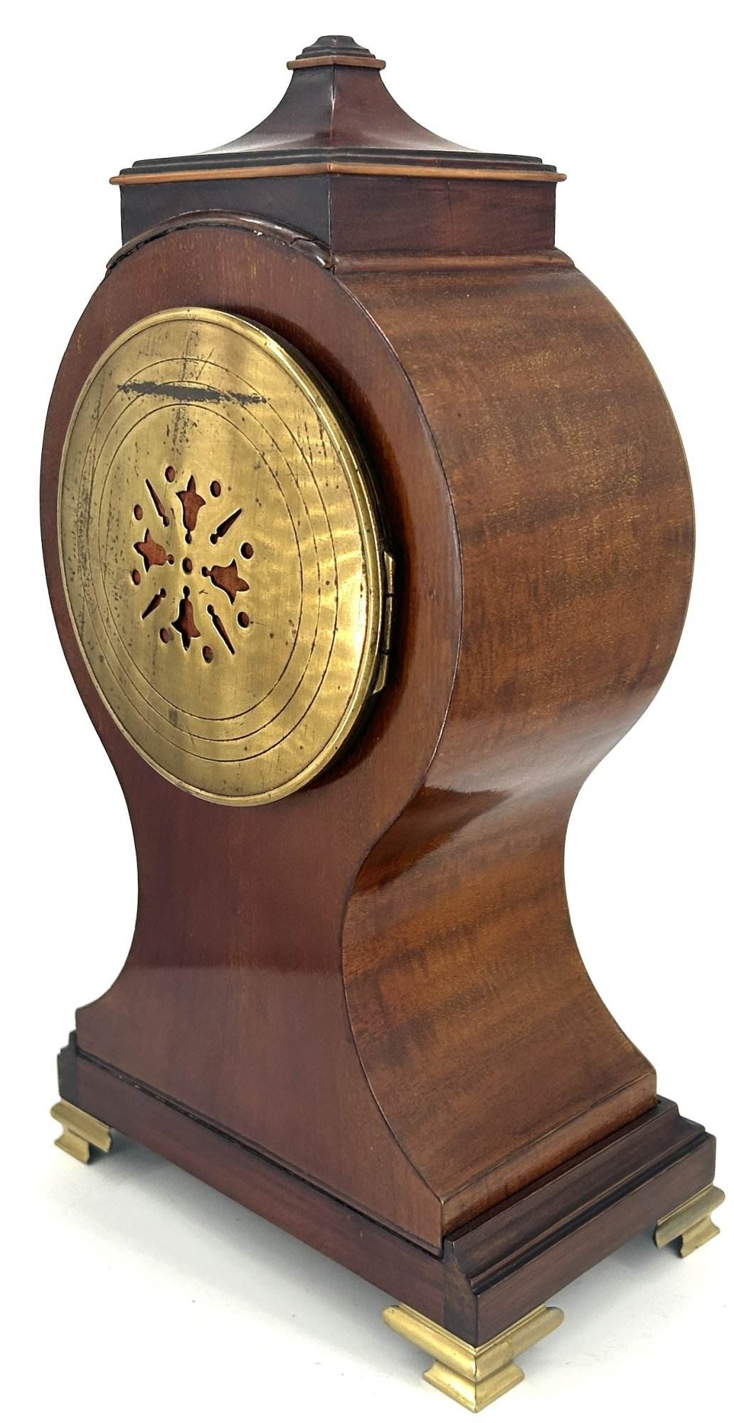 Awesome Victorian French Balloon Mantle Clock - ca1890 - Image 10