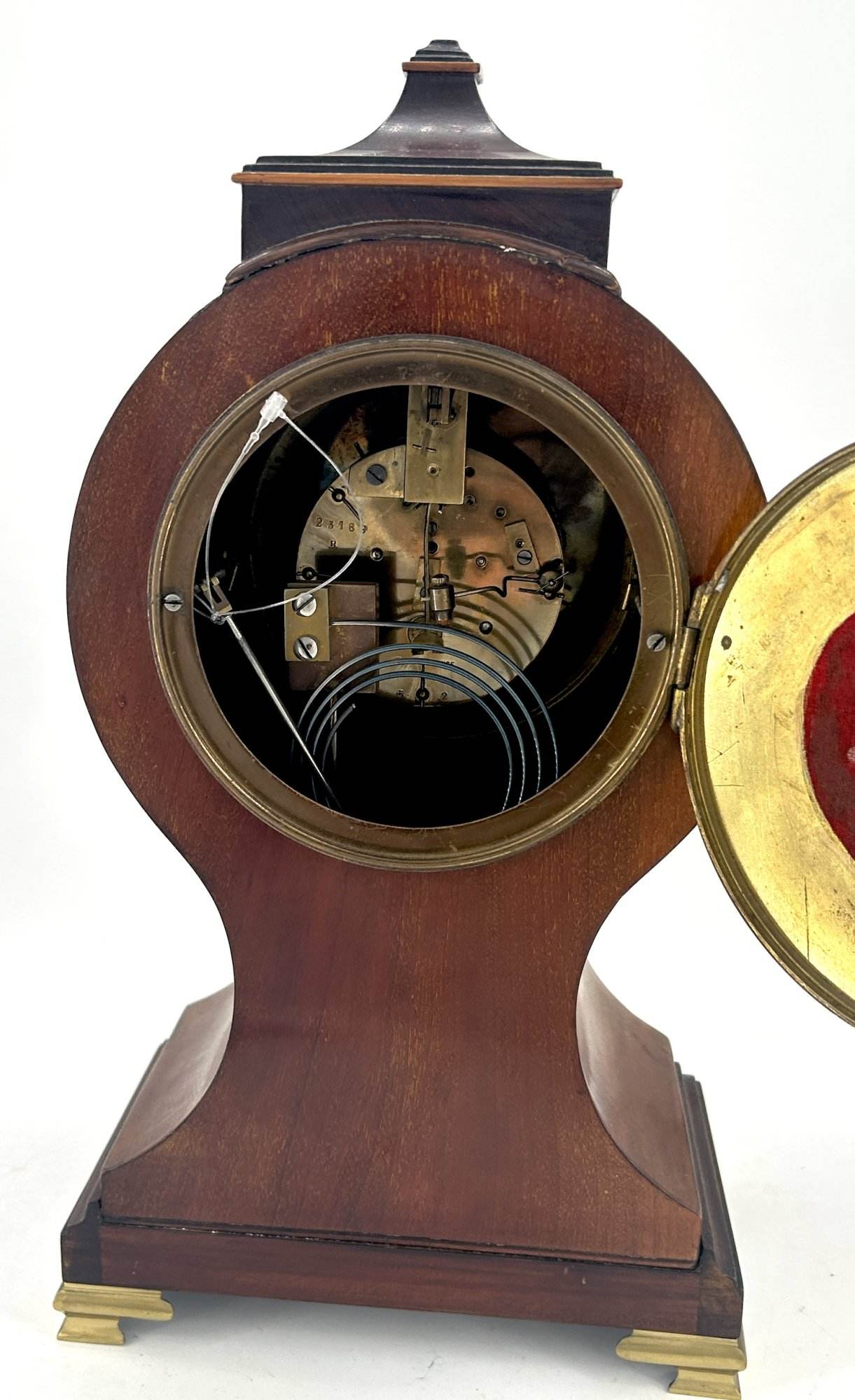 Awesome Victorian French Balloon Mantle Clock - ca1890 - Image 9