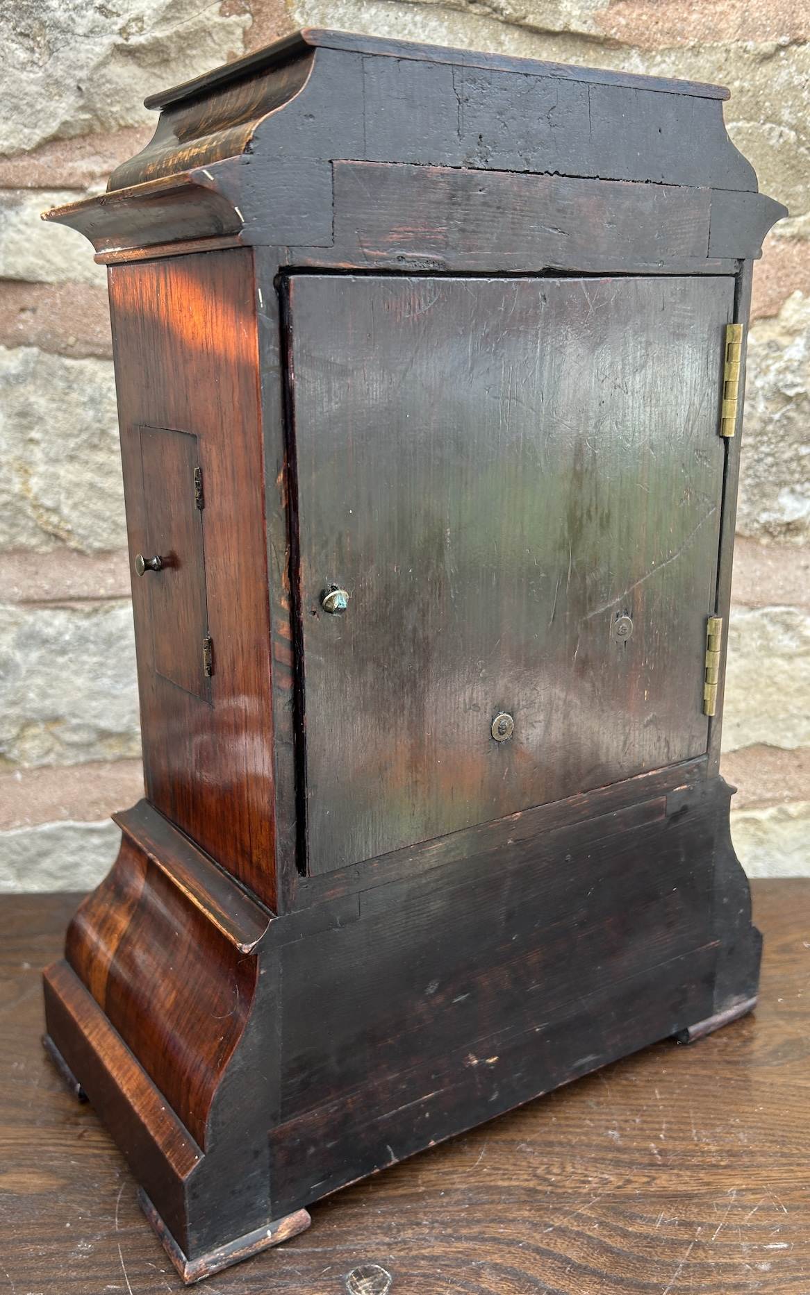 Stunning Rosewood inlaid Bracket Clock – ca 1870 - Image 11