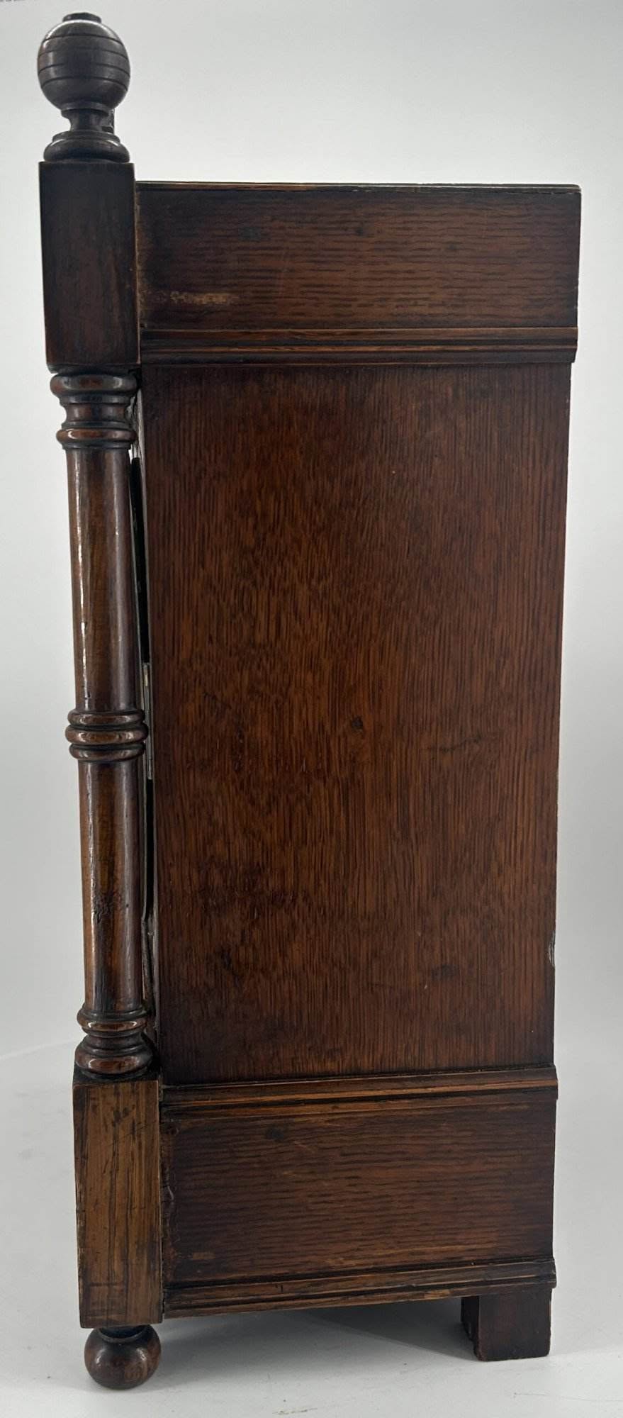 Awesome Twin Fusee Victorian Bracket Clock - ca1870 - Image 12