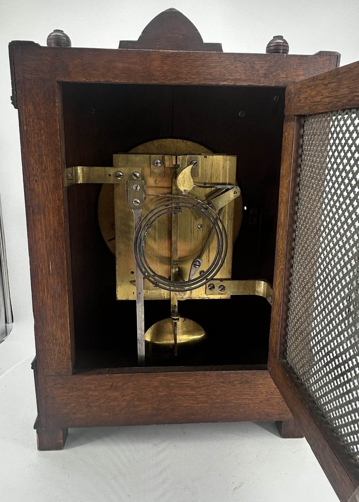 Awesome Twin Fusee Victorian Bracket Clock - ca1870 - Image 9