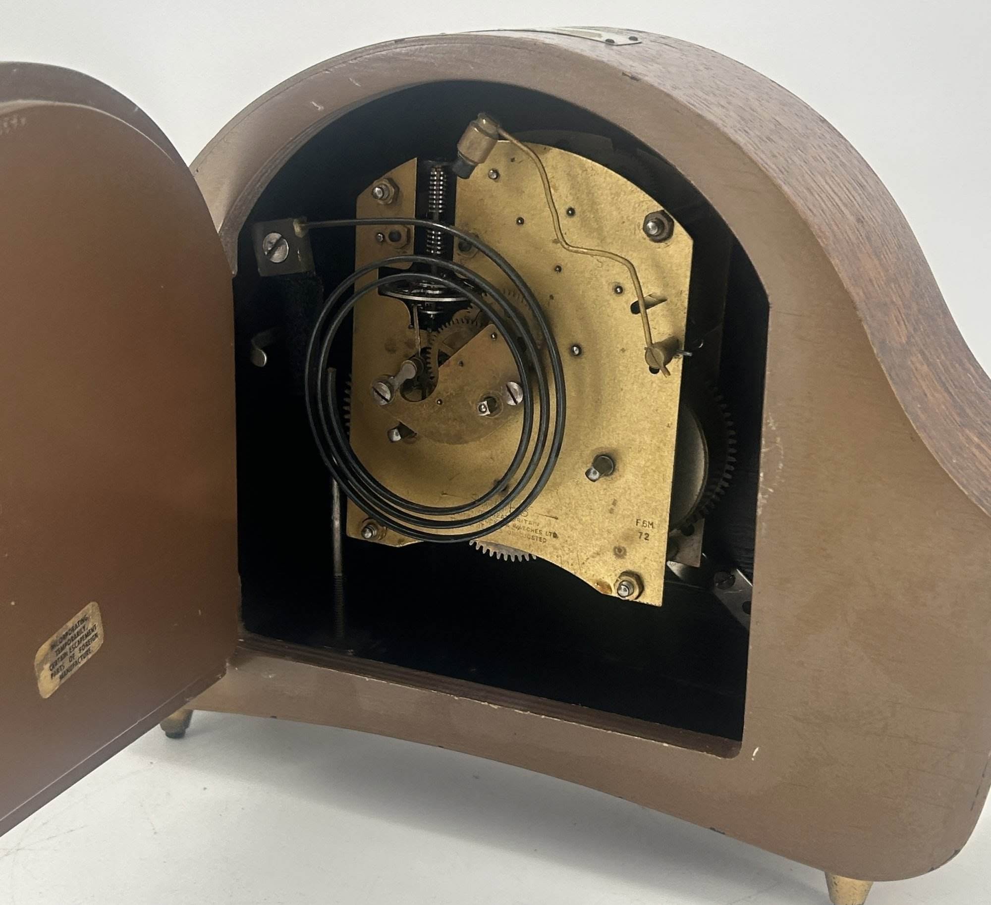 Lovely Retro Smiths Art Deco Mantle Clock - ca1940 - Image 9