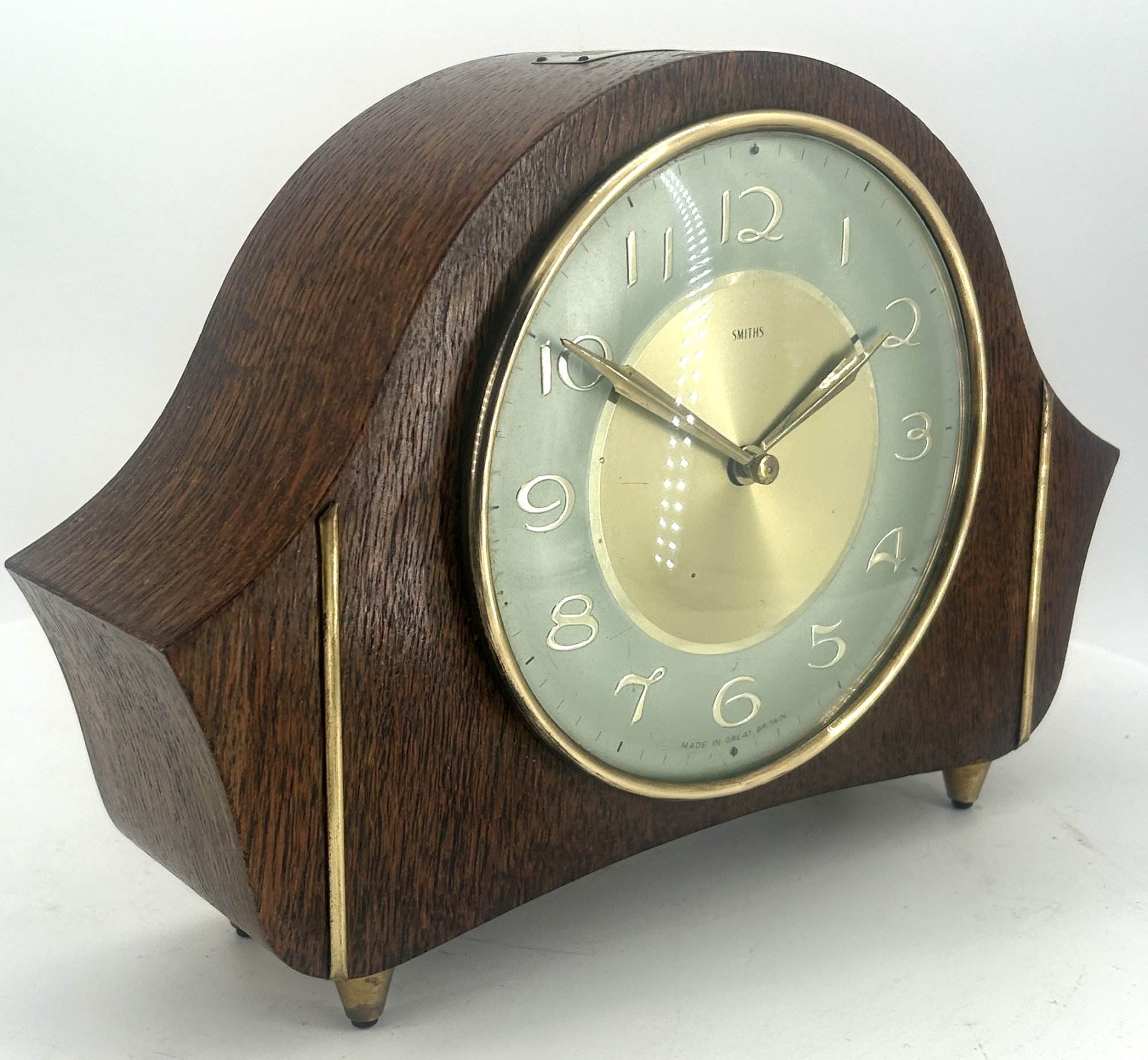 Lovely Retro Smiths Art Deco Mantle Clock - ca1940 - Image 7
