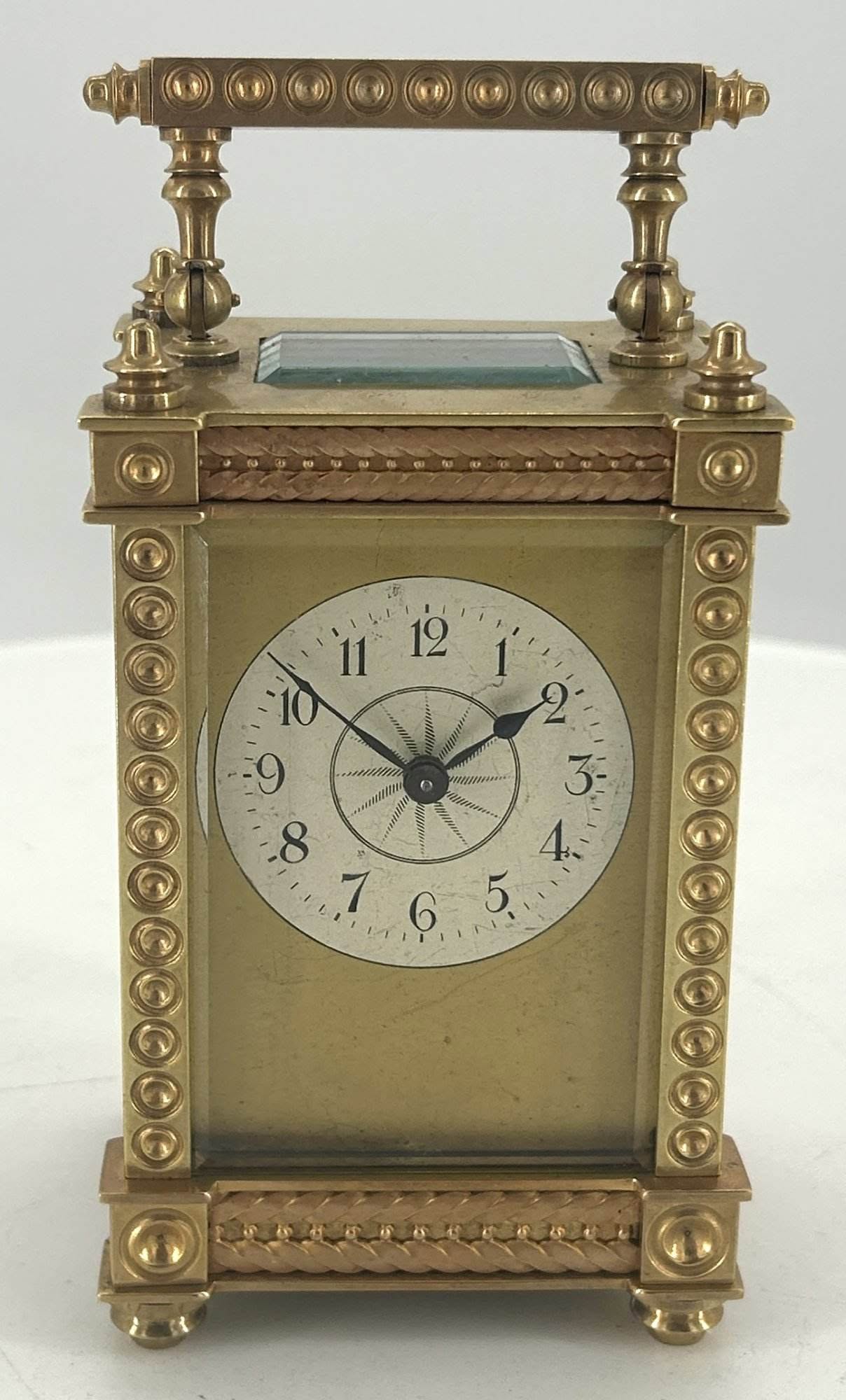 Elegant Antique French Carriage clock - ca1900