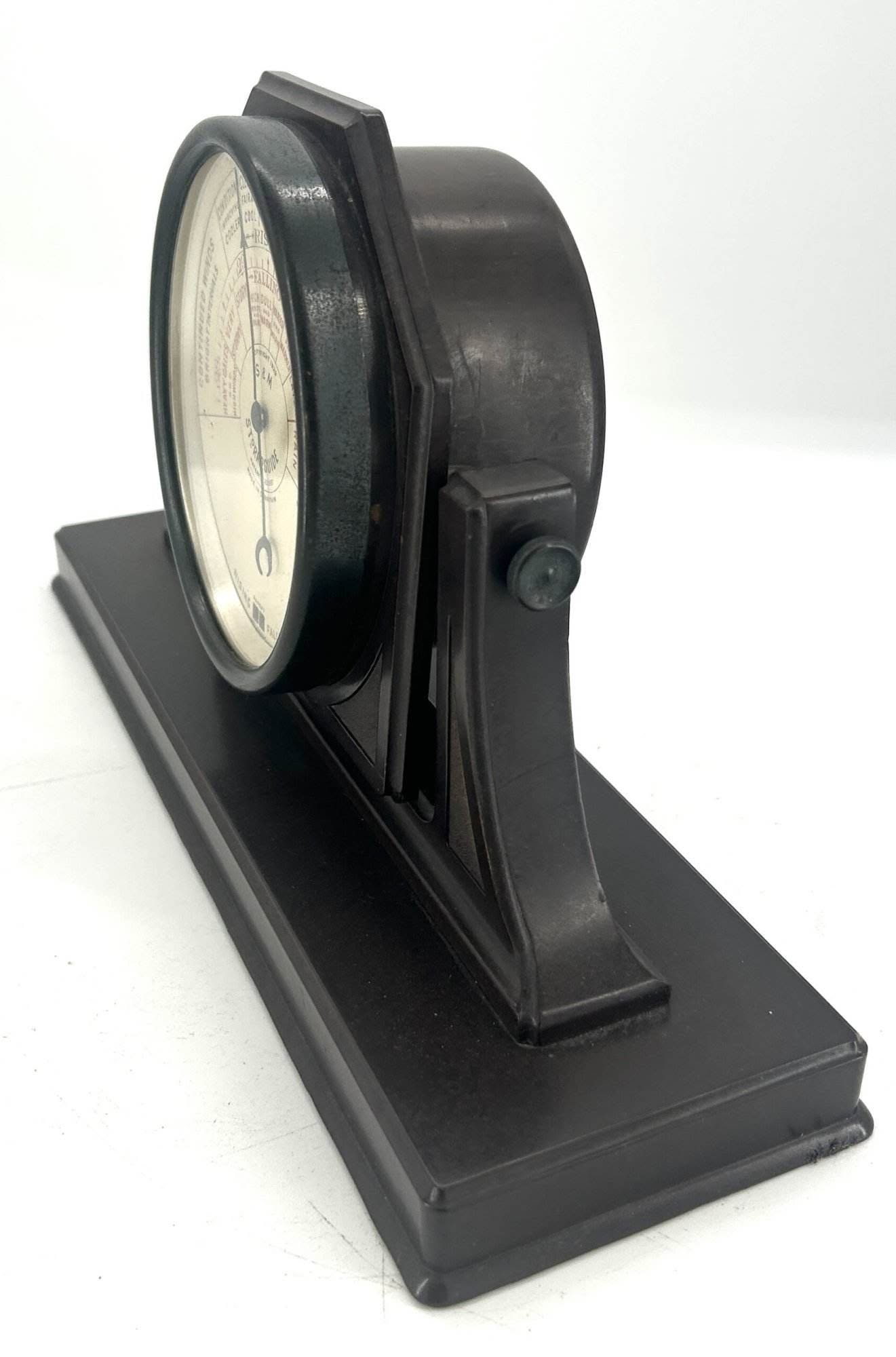 Extraordinary Art Deco Bakelite Desk Barometer – Ca1930 - Image 7