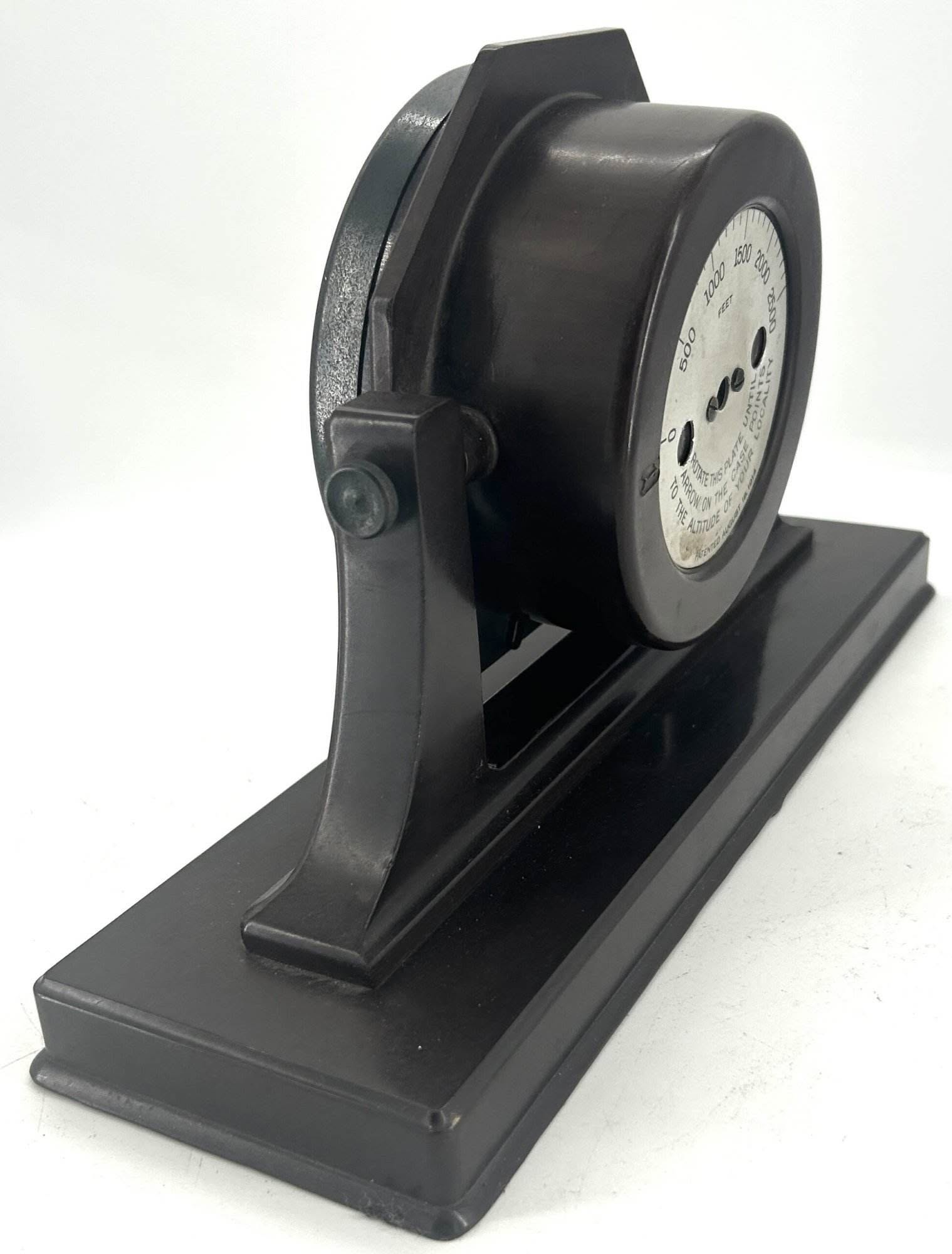 Extraordinary Art Deco Bakelite Desk Barometer – Ca1930 - Image 8