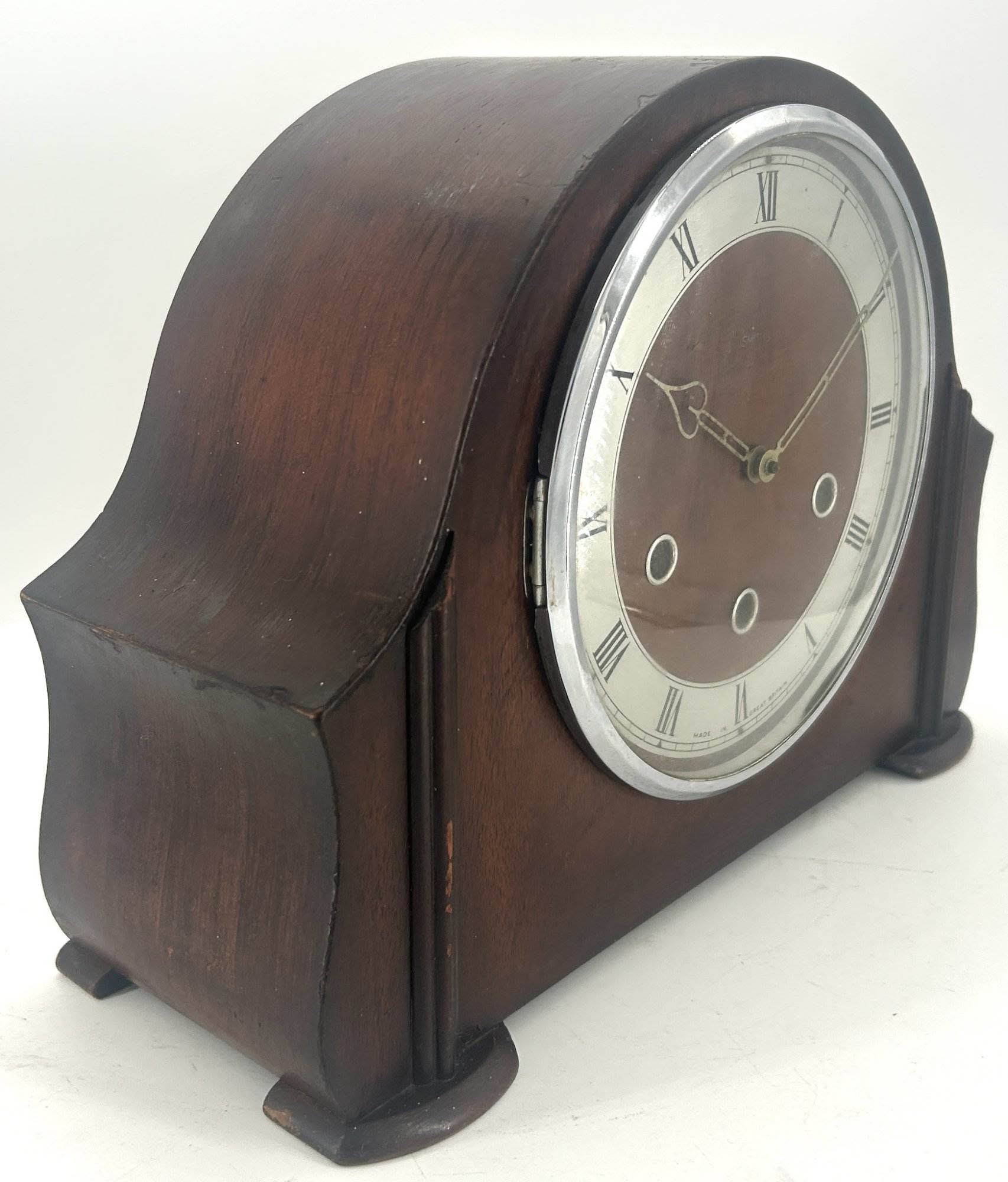 Stylish Art Deco Smiths Westminster Chime Mantel Clock – ca1940 - Image 3