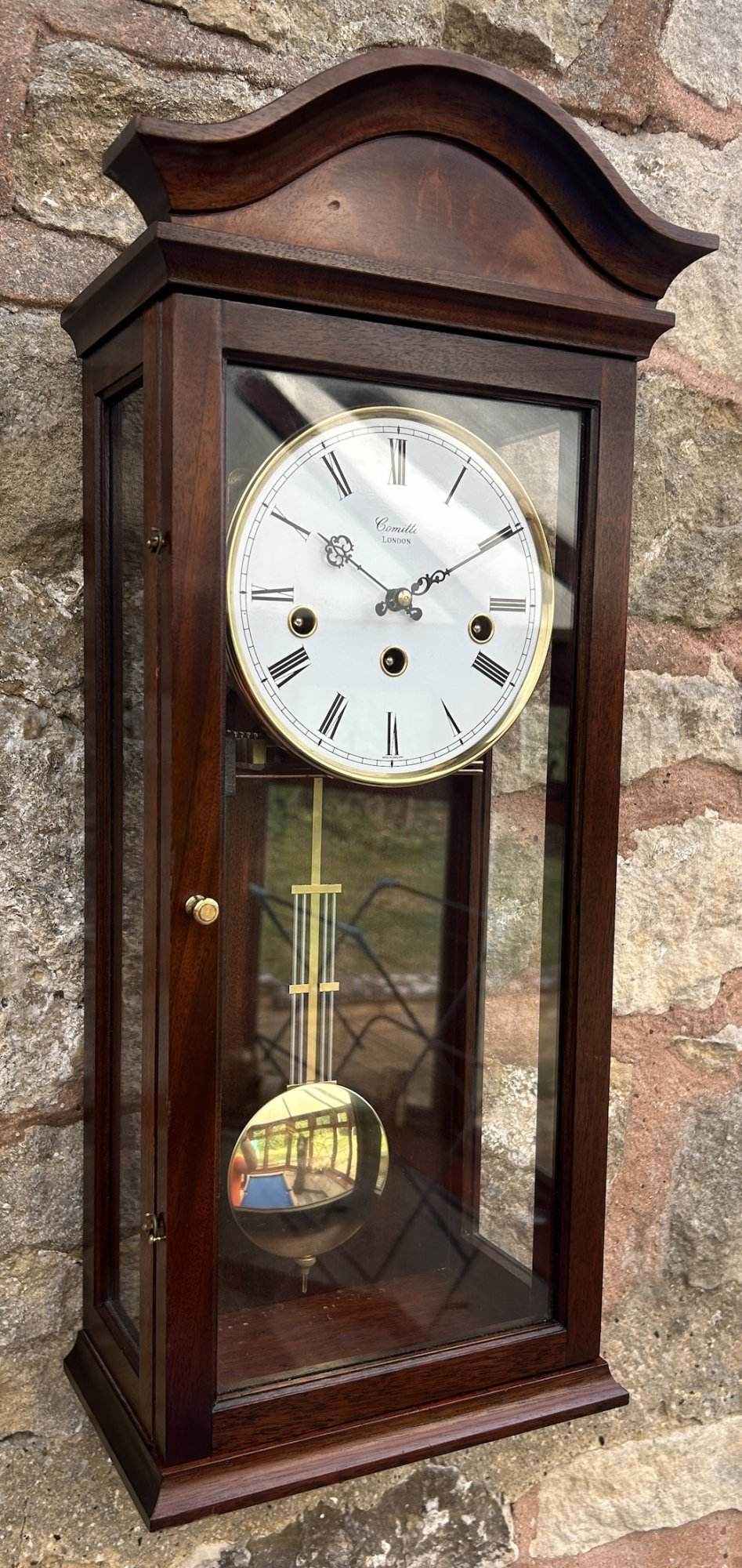 Wonderful Comitti Westminster Chime Wall Clock - ca1980 - Image 13