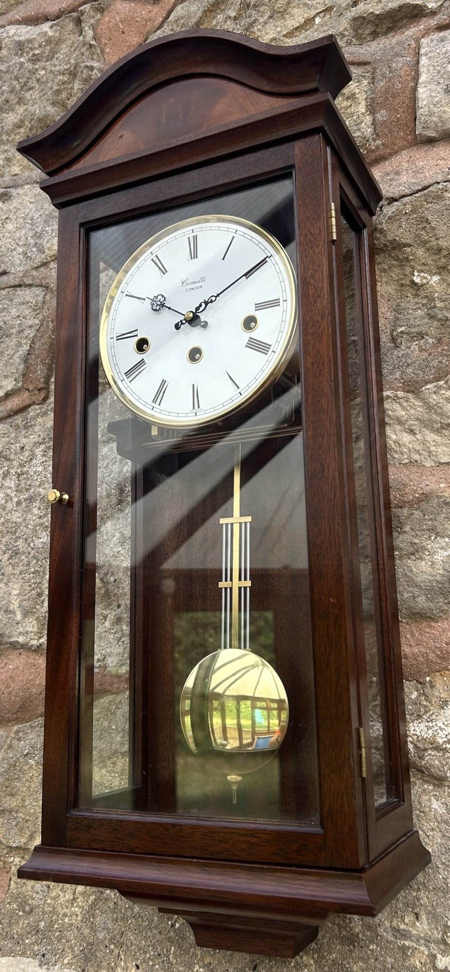 Wonderful Comitti Westminster Chime Wall Clock - ca1980 - Image 2