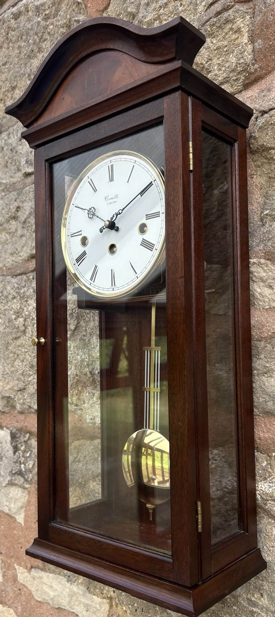 Wonderful Comitti Westminster Chime Wall Clock - ca1980 - Image 5