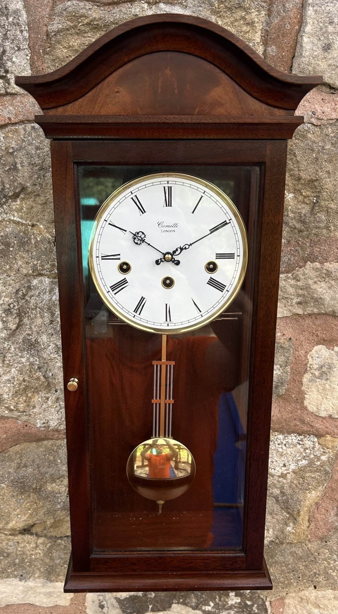 Wonderful Comitti Westminster Chime Wall Clock - ca1980 - Image 11