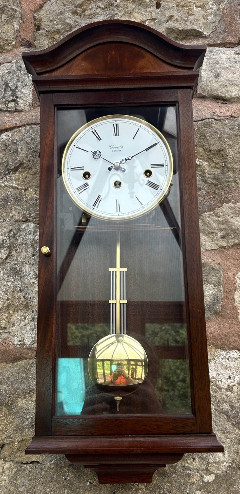 Wonderful Comitti Westminster Chime Wall Clock - ca1980 - Image 10