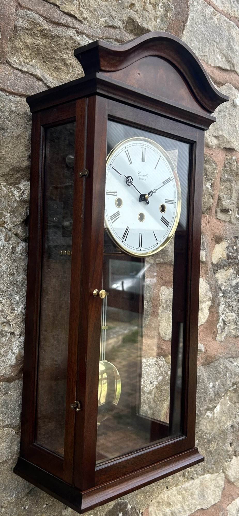 Wonderful Comitti Westminster Chime Wall Clock - ca1980 - Image 8