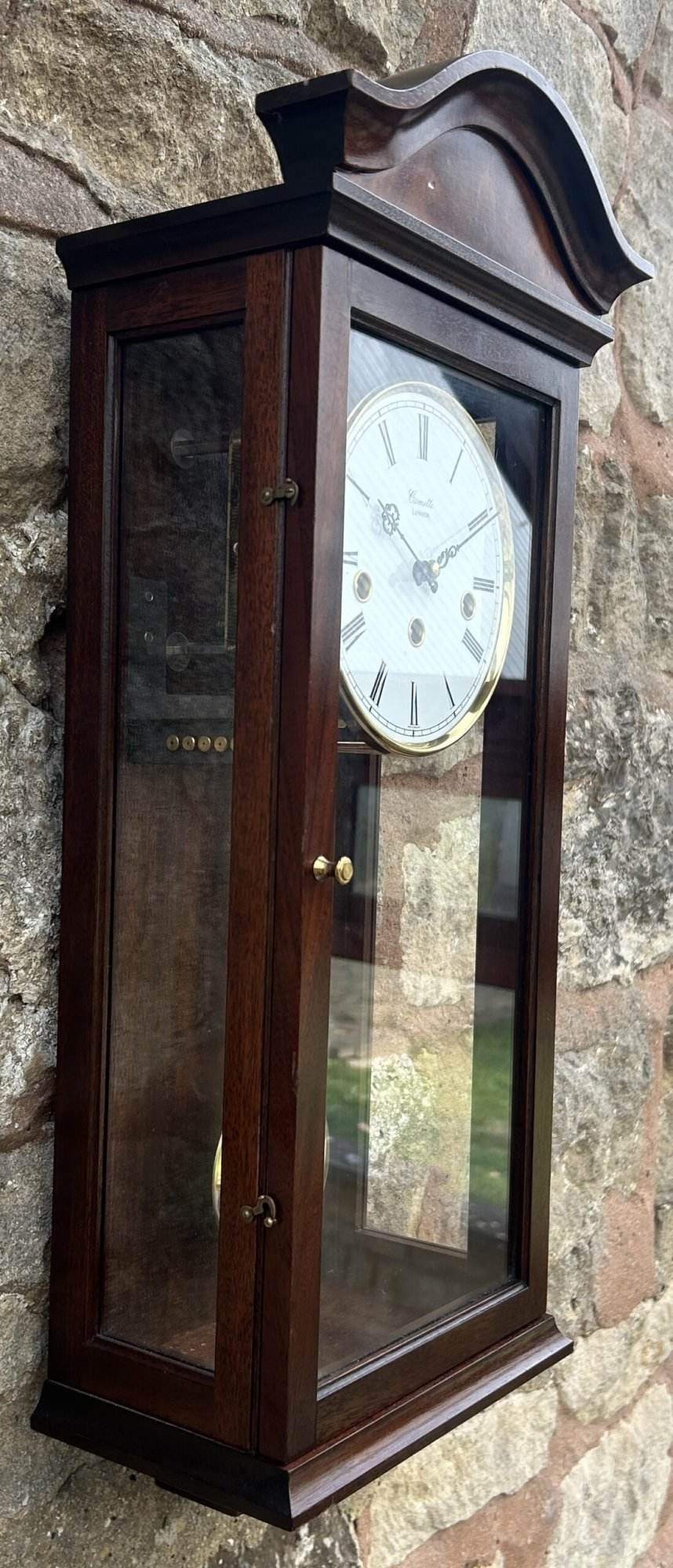 Wonderful Comitti Westminster Chime Wall Clock - ca1980 - Image 9