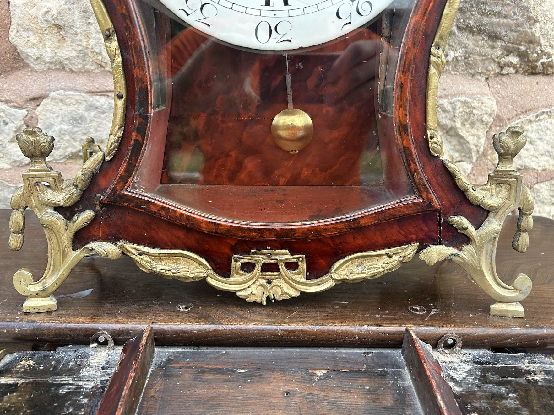 Wonderful, rare Neo Chateau Bracket Clock - ca1790 - Image 10