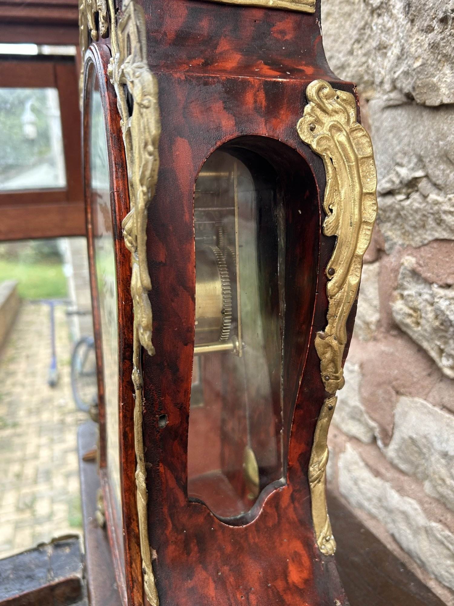 Wonderful, rare Neo Chateau Bracket Clock - ca1790 - Image 14