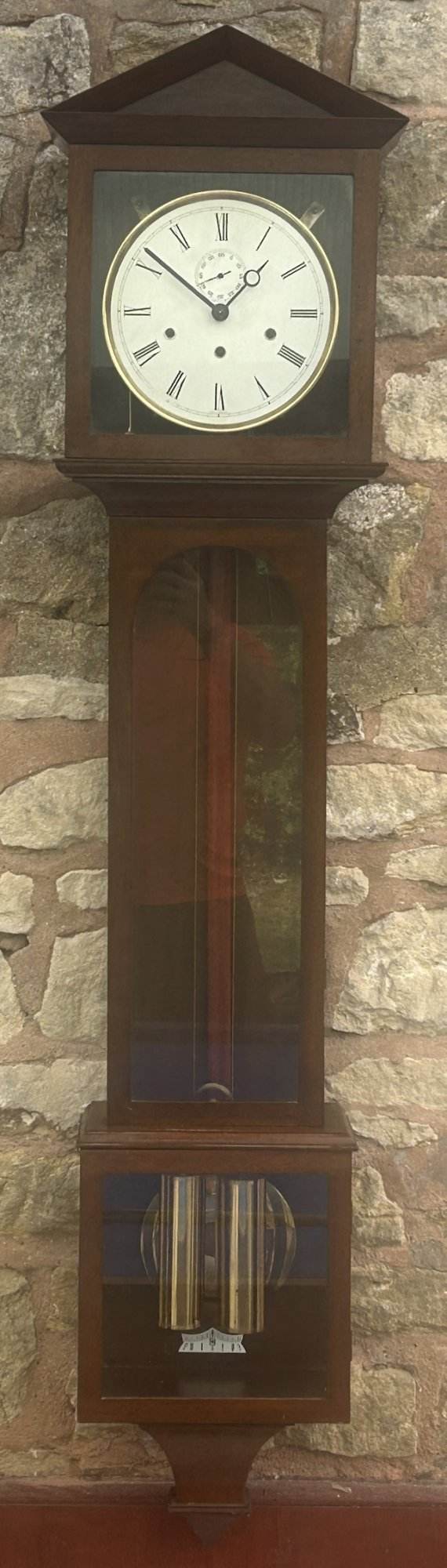 Exquisite German Westminster Chime Wall Clock - ca1970 - Image 3