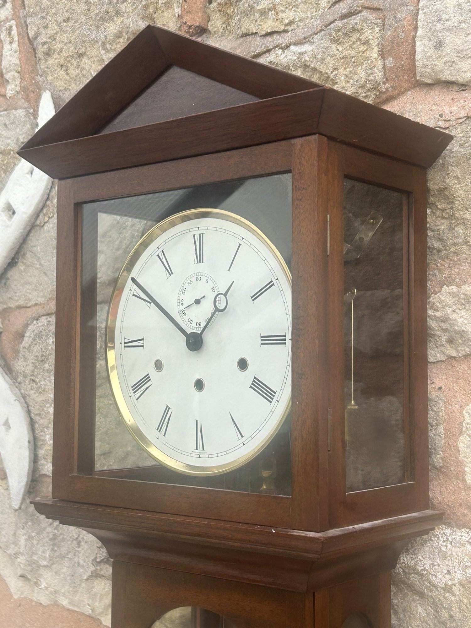Exquisite German Westminster Chime Wall Clock - ca1970 - Image 11