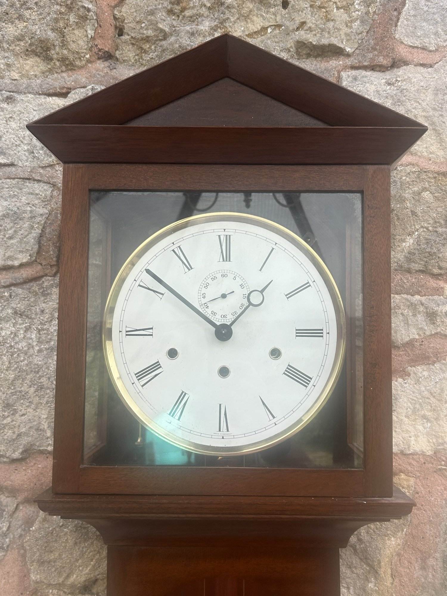 Exquisite German Westminster Chime Wall Clock - ca1970 - Image 12