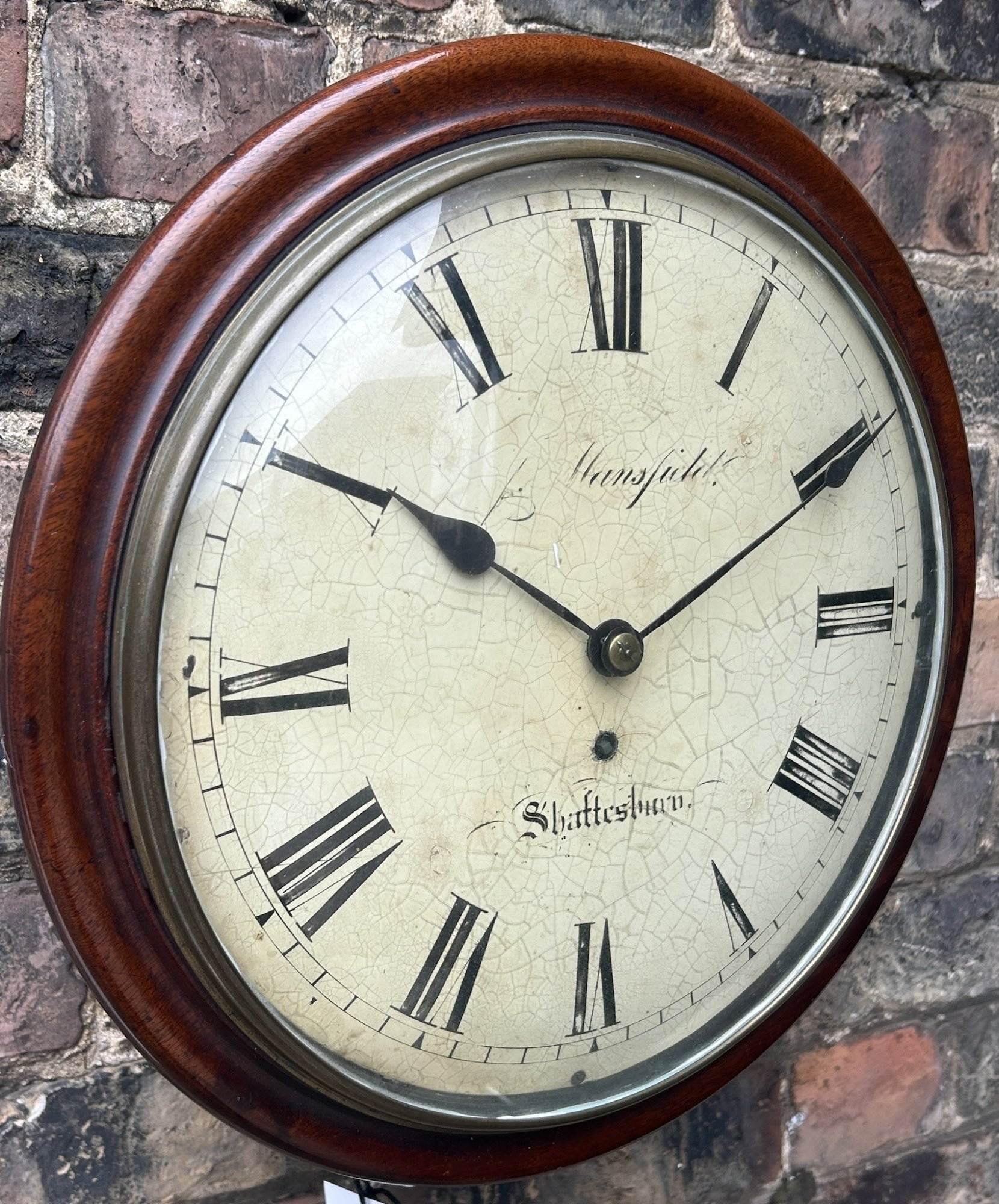 Fabulous Georgian Single Fusee Dial Clock - ca 1840 - Image 7
