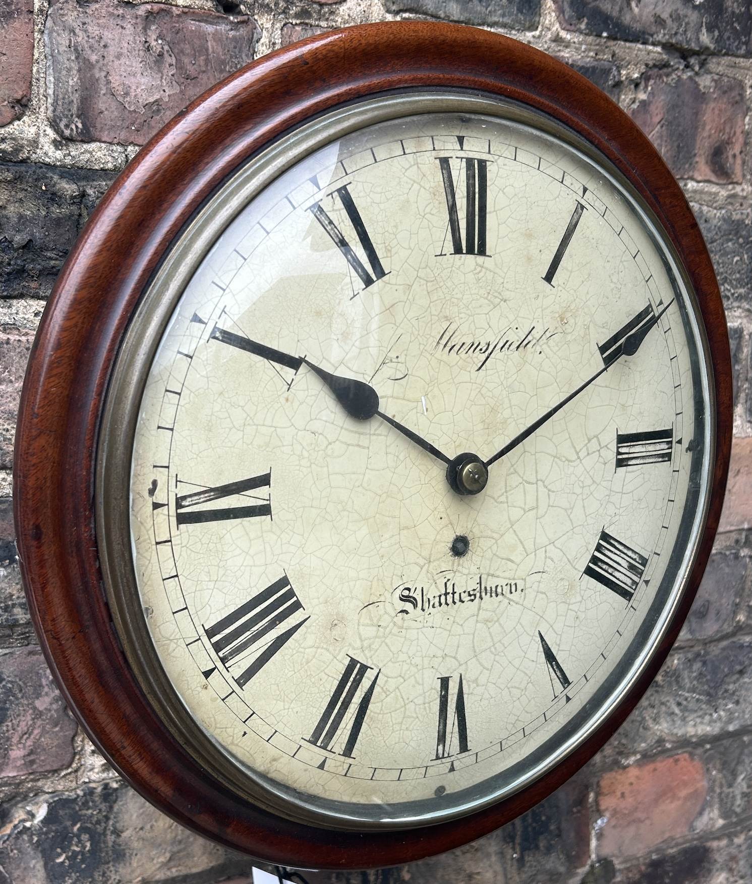 Fabulous Georgian Single Fusee Dial Clock - ca 1840 - Image 8