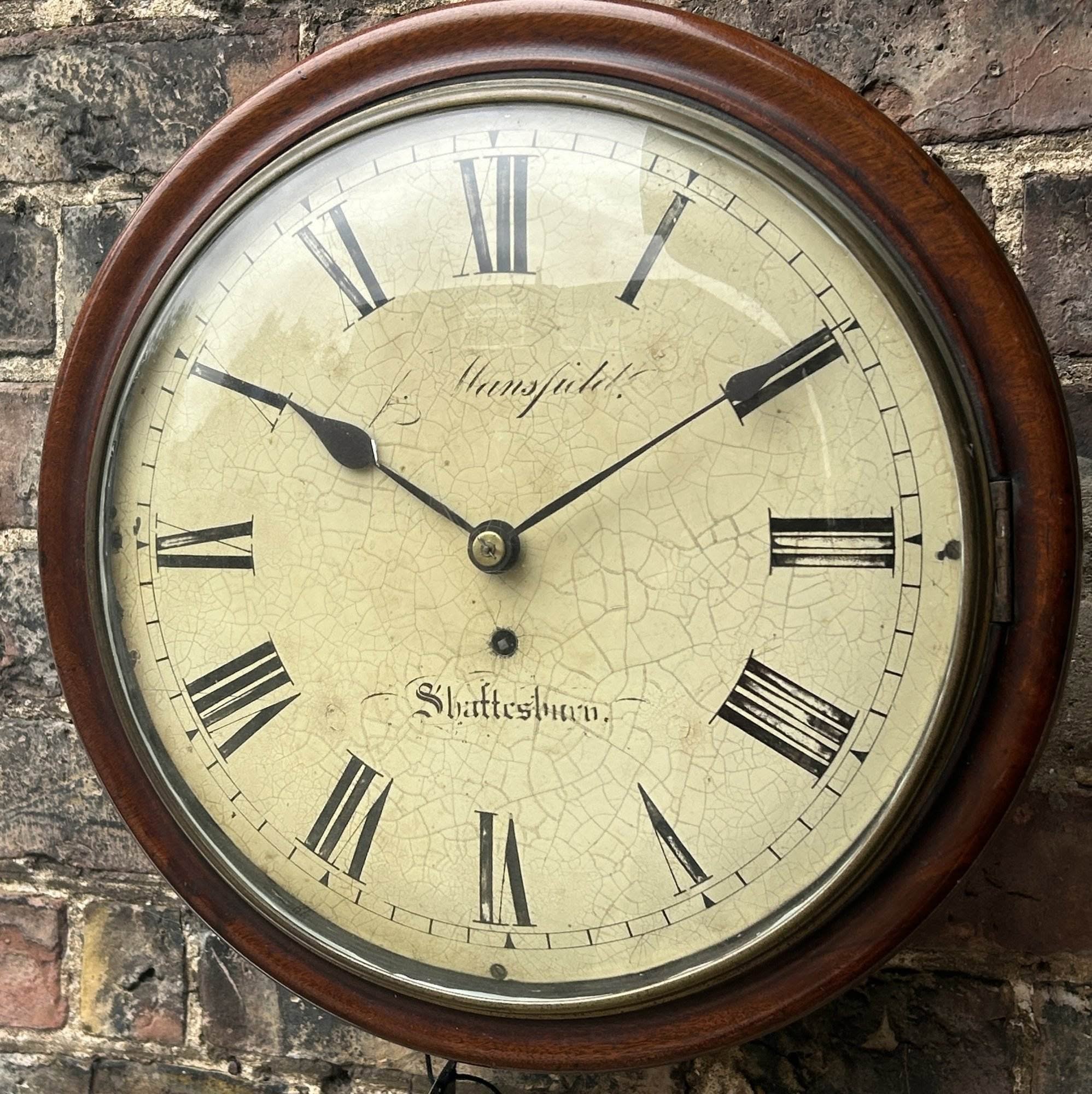 Fabulous Georgian Single Fusee Dial Clock - ca 1840 - Image 9