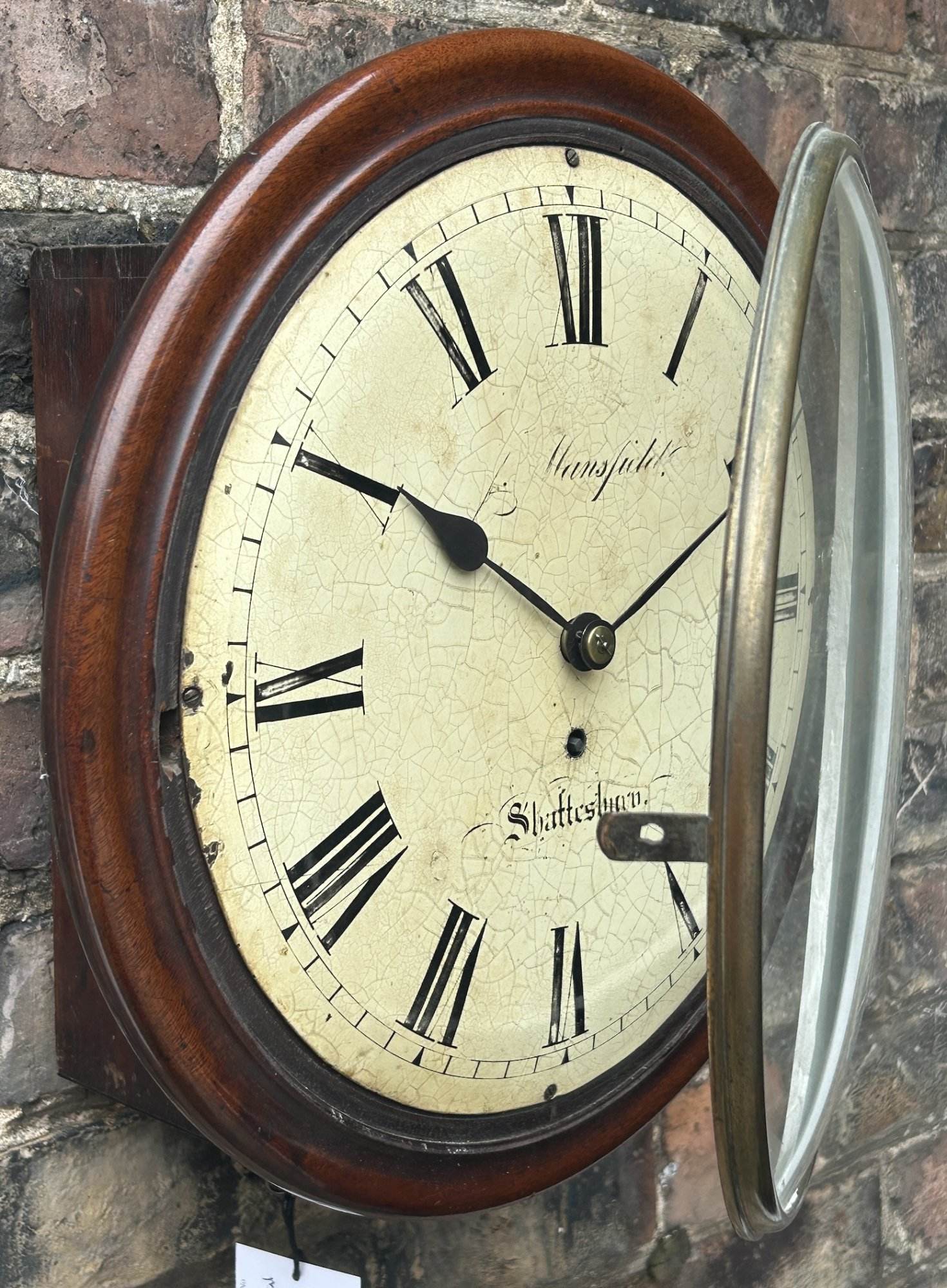 Fabulous Georgian Single Fusee Dial Clock - ca 1840 - Image 3