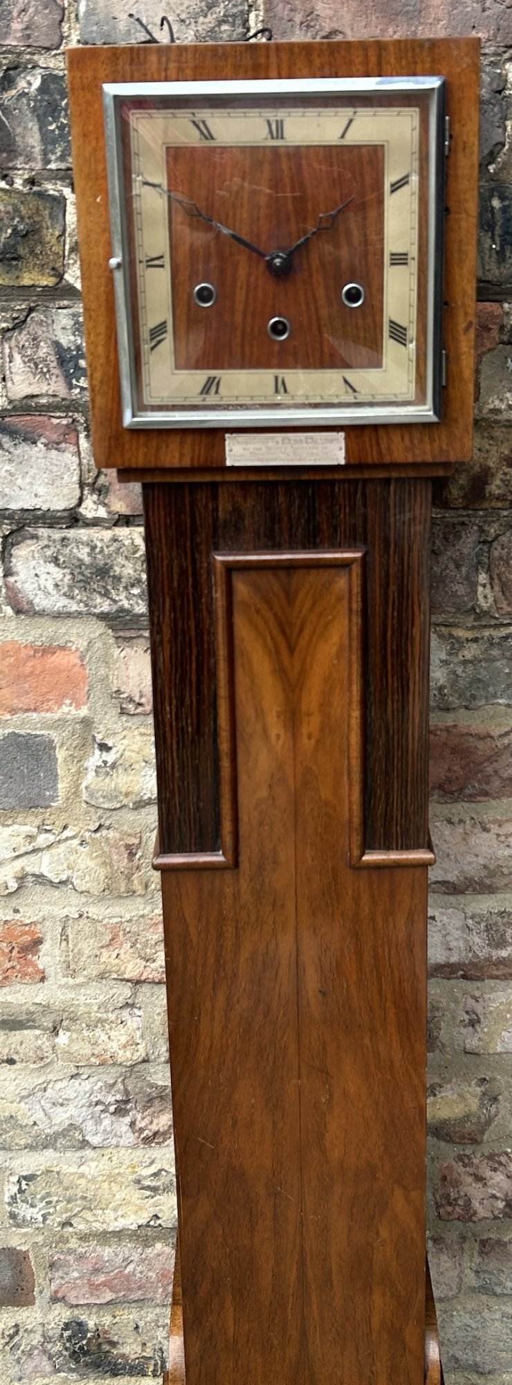 Incredible Art Deco Westminster Chime Grandmother Clock - ca 1920 - Image 3