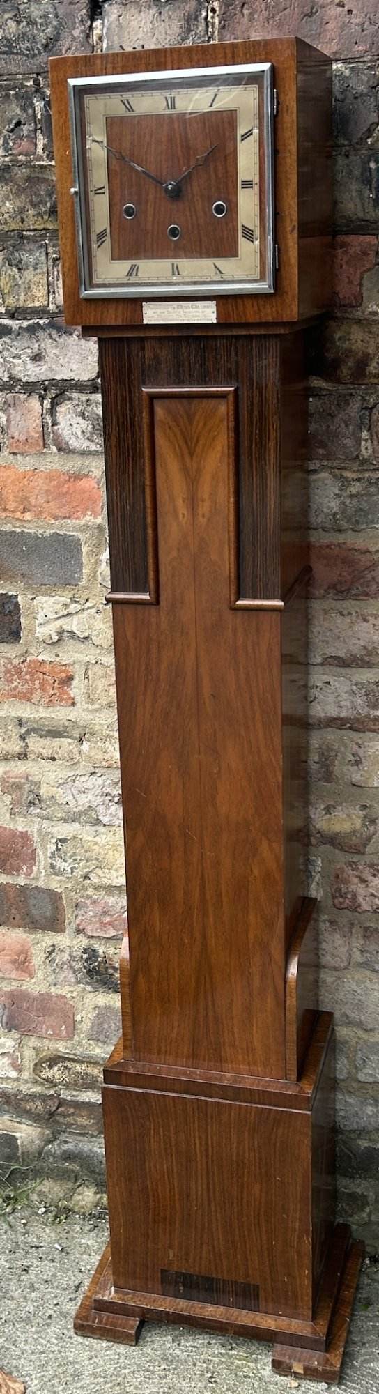 Incredible Art Deco Westminster Chime Grandmother Clock - ca 1920 - Image 5