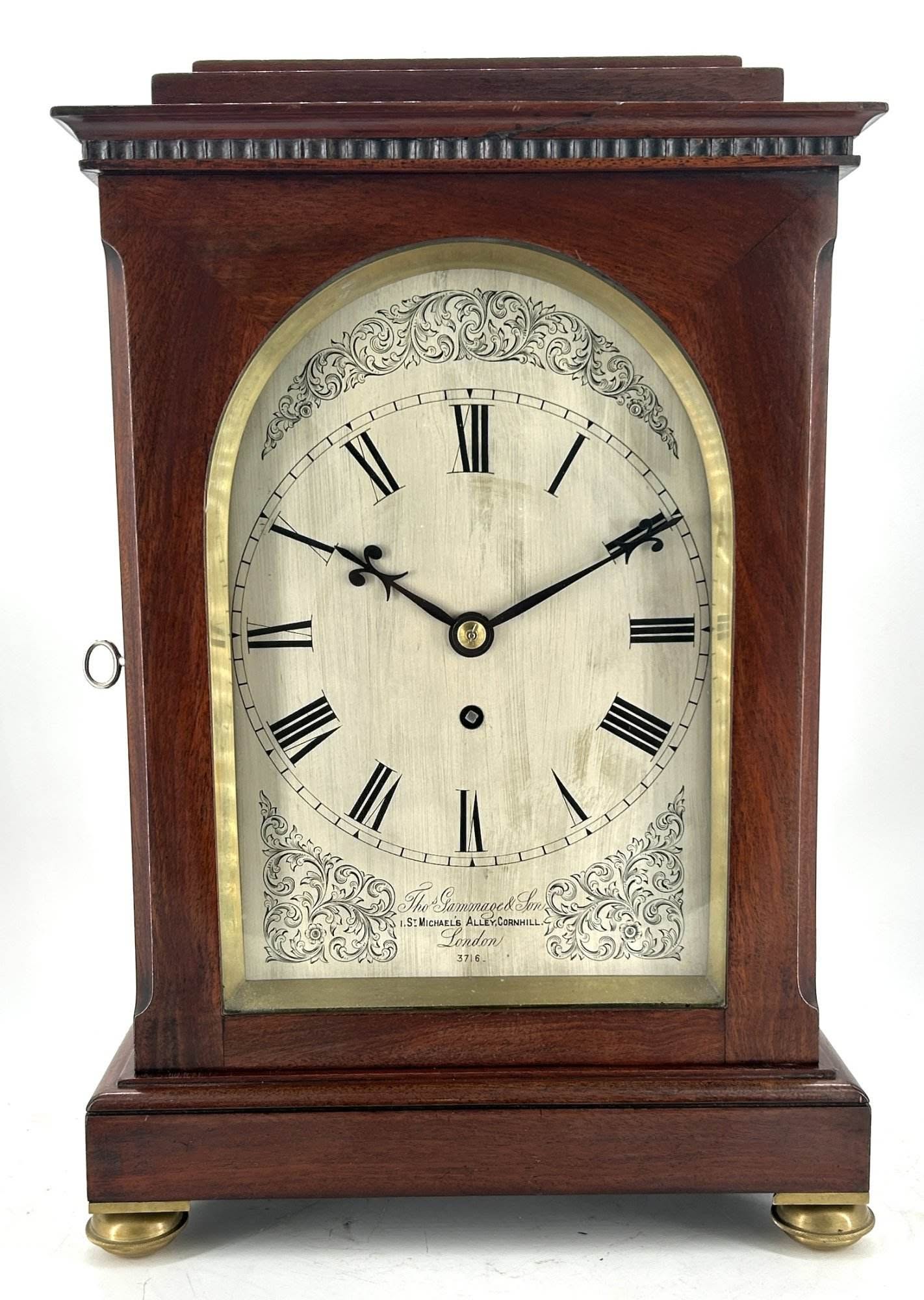 Nice Regency English Fusee Bracket Clock – Ca 1850 - Image 15
