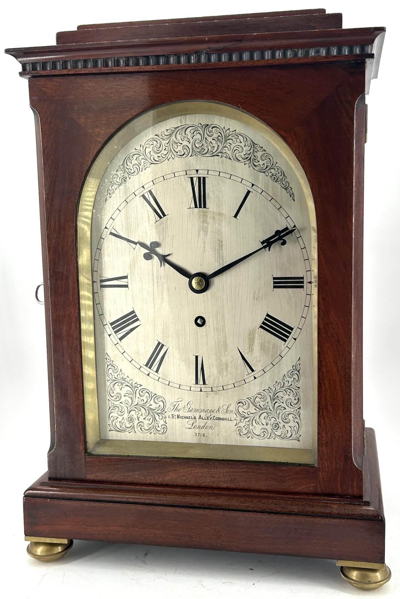 Nice Regency English Fusee Bracket Clock – Ca 1850 - Image 16