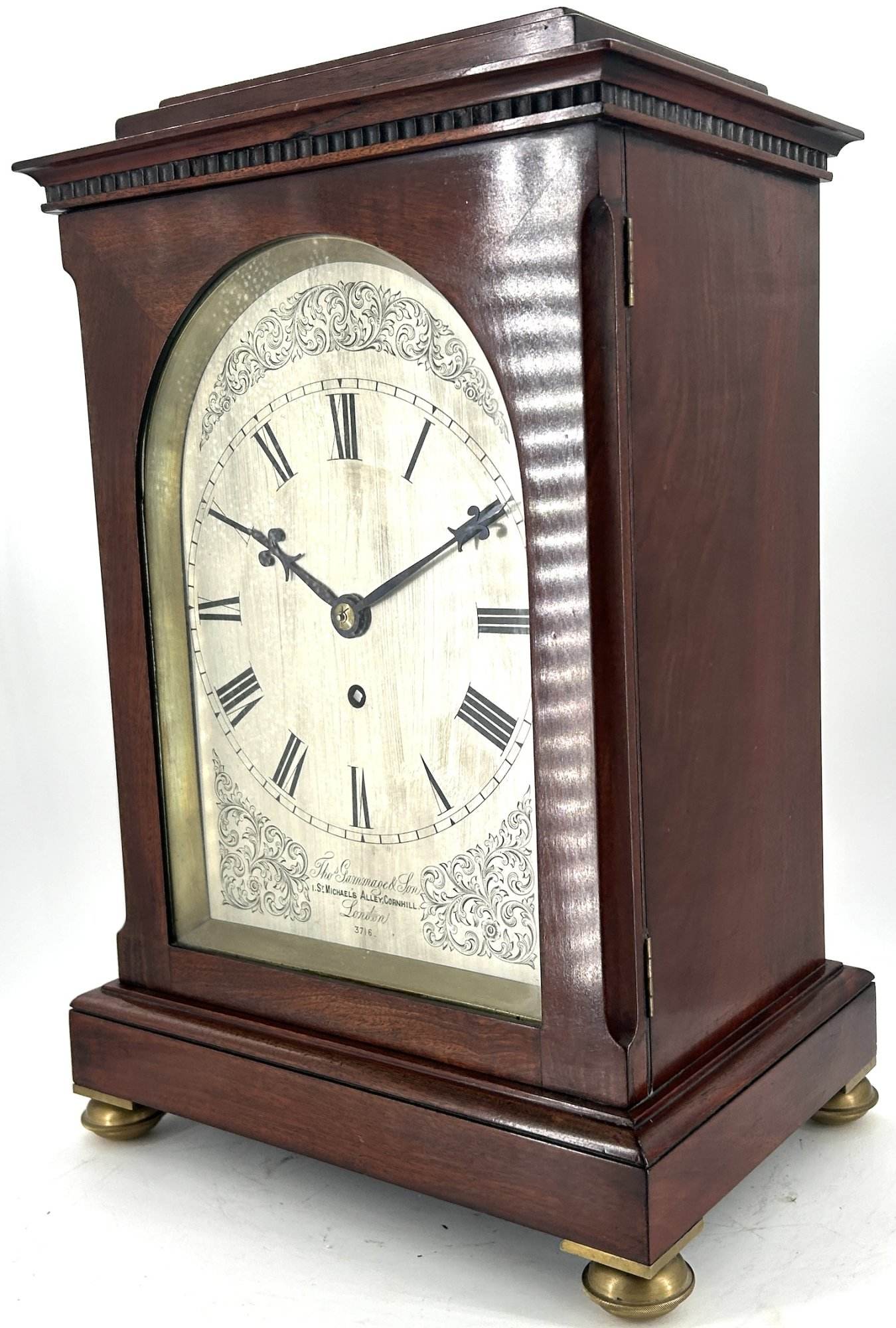 Nice Regency English Fusee Bracket Clock – Ca 1850 - Image 17