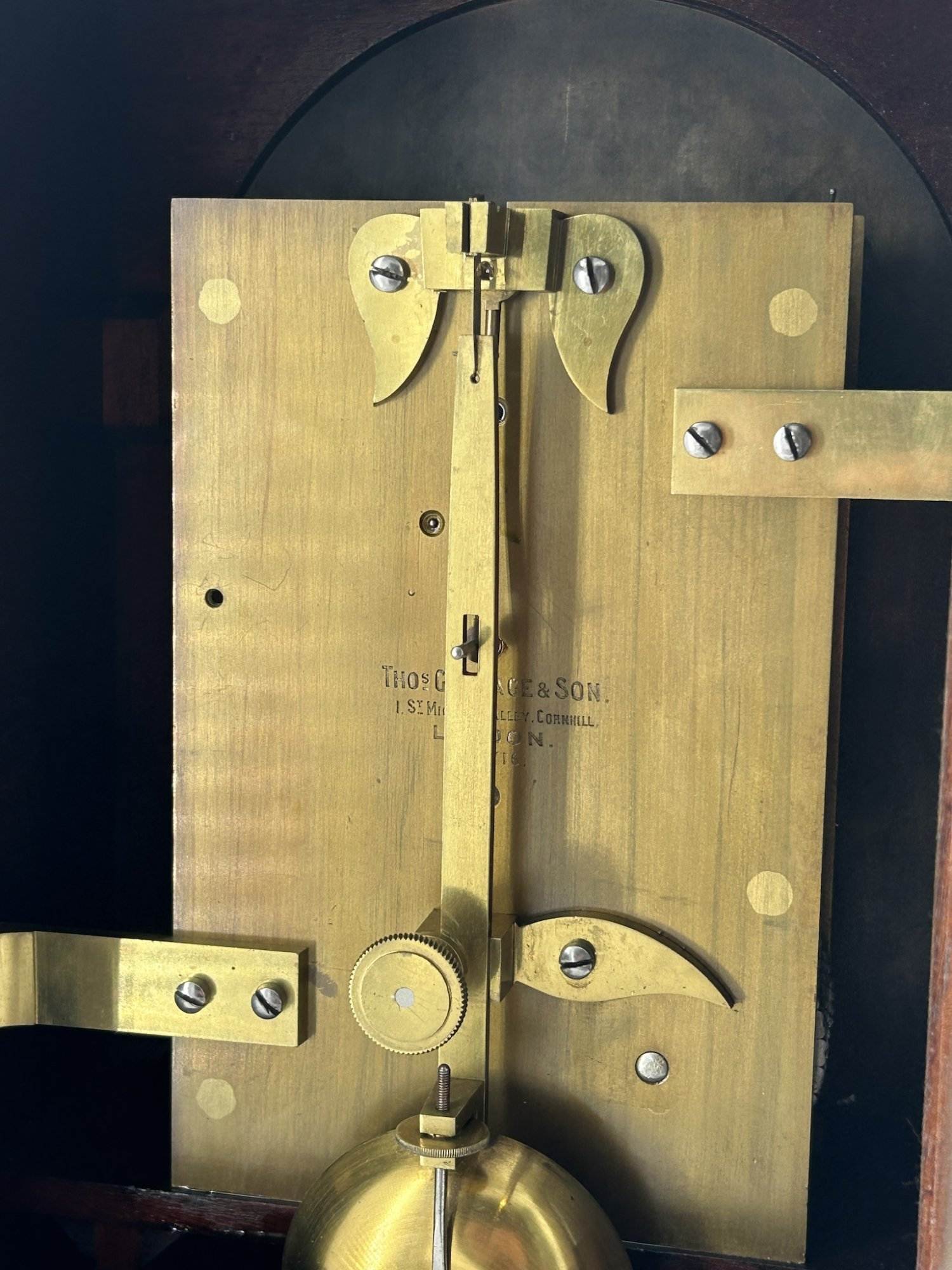 Nice Regency English Fusee Bracket Clock – Ca 1850 - Image 11