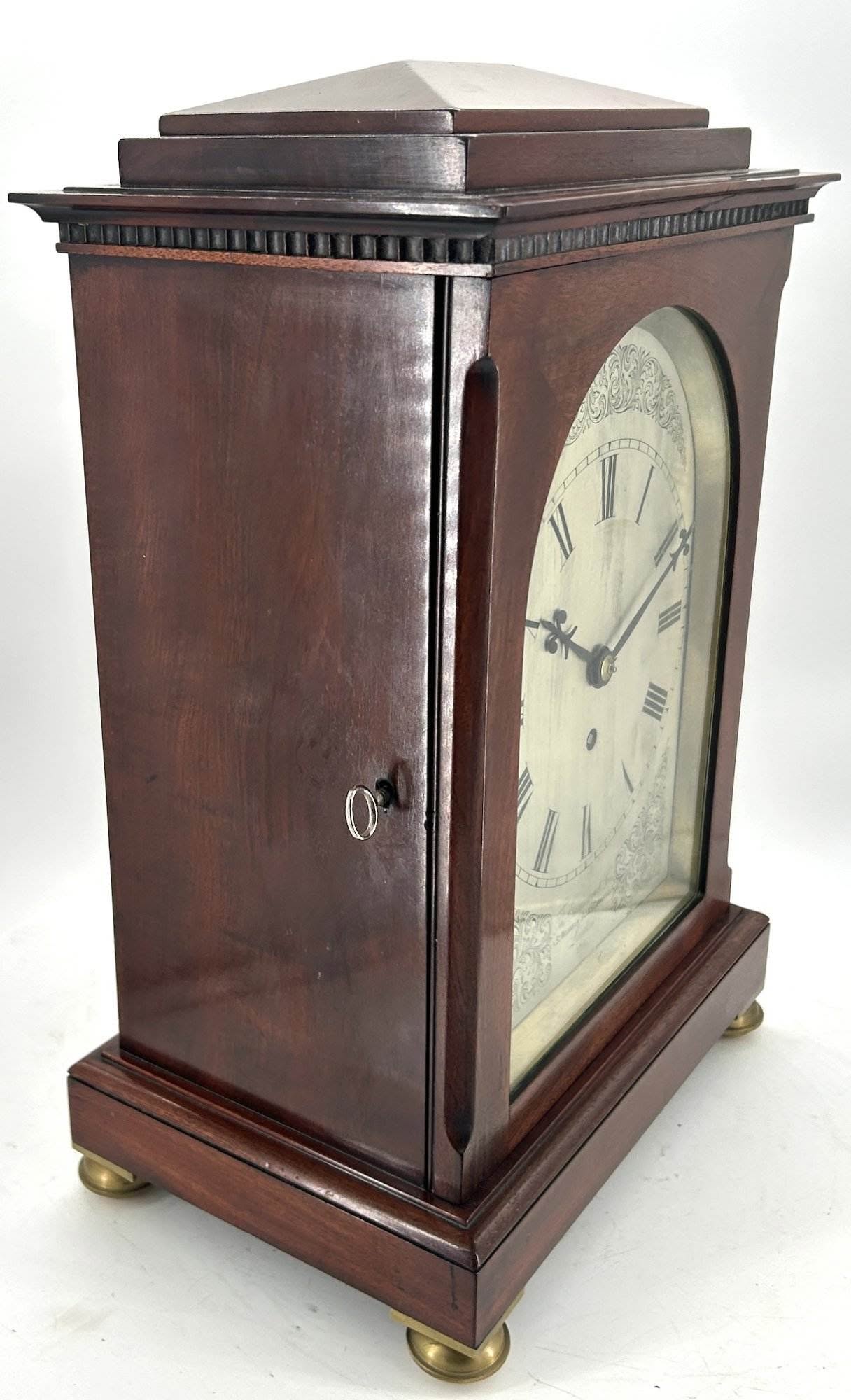 Nice Regency English Fusee Bracket Clock – Ca 1850 - Image 10