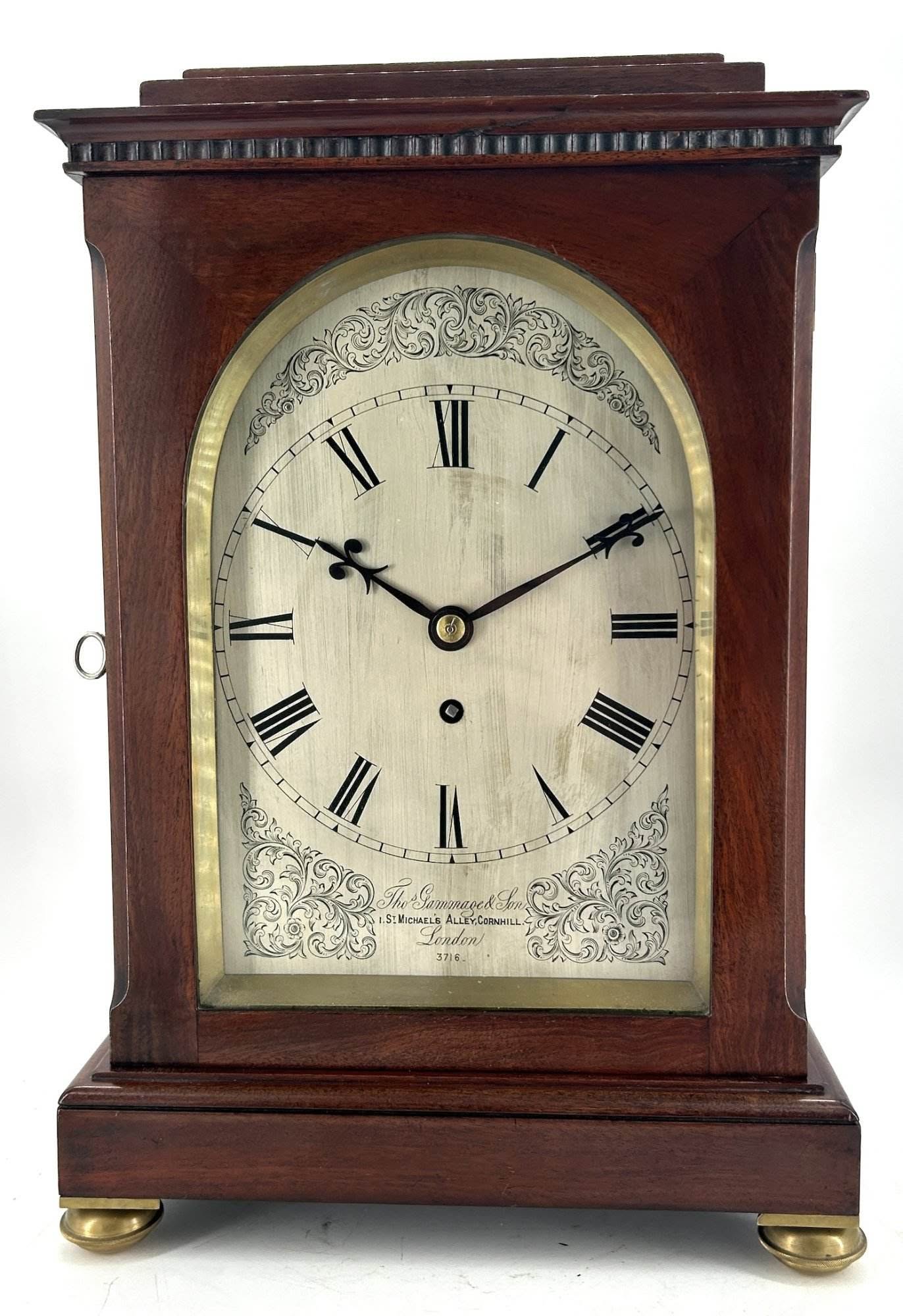 Nice Regency English Fusee Bracket Clock – Ca 1850