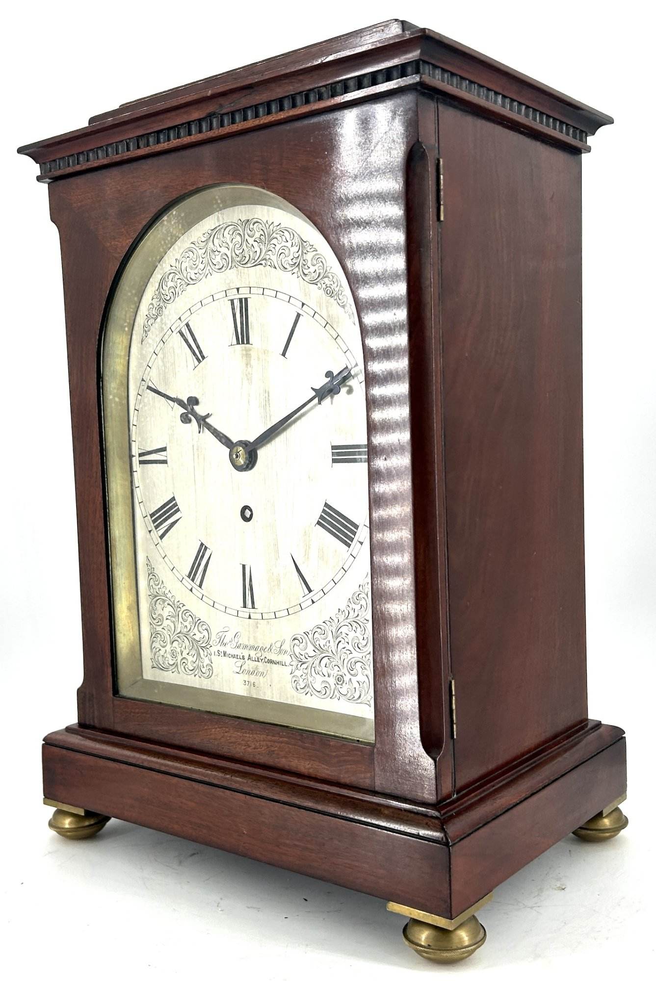 Nice Regency English Fusee Bracket Clock – Ca 1850 - Image 12
