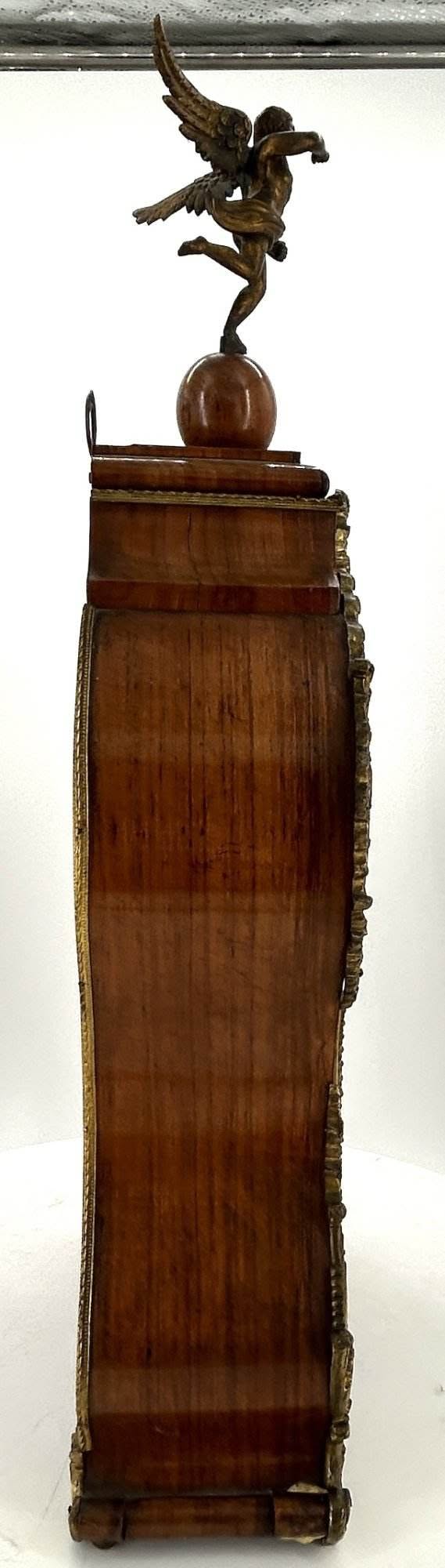 Lovely Kingwood Ormolu Boulle Mantel Clock – Ca 1850 - Image 9