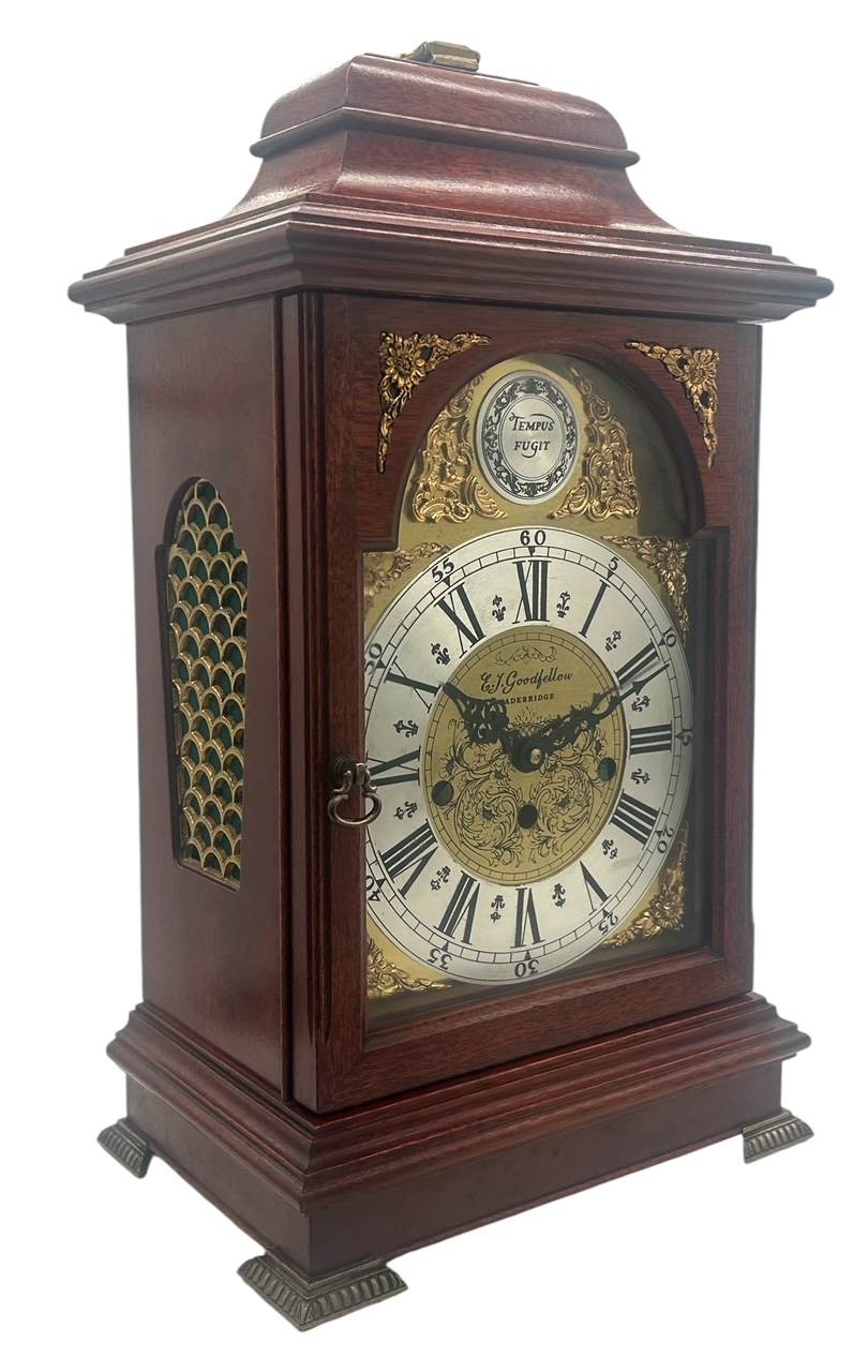 Fabulous Musical Westminster Chime Bracket Clock – 8 Day musical Clock - Image 7